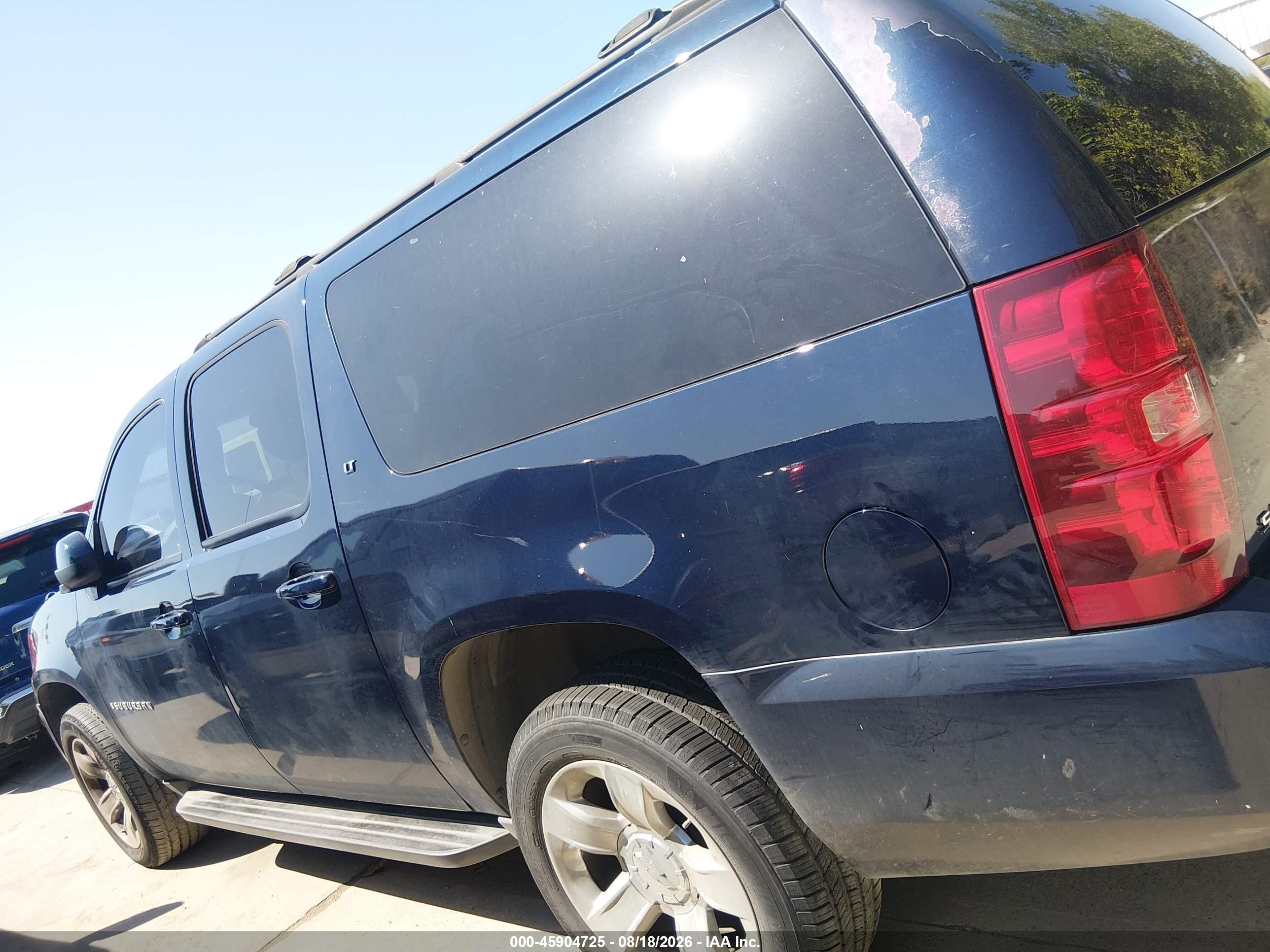 2007 Chevrolet Suburban 1500 Lt Blue vin: 1GNFC16007R226146