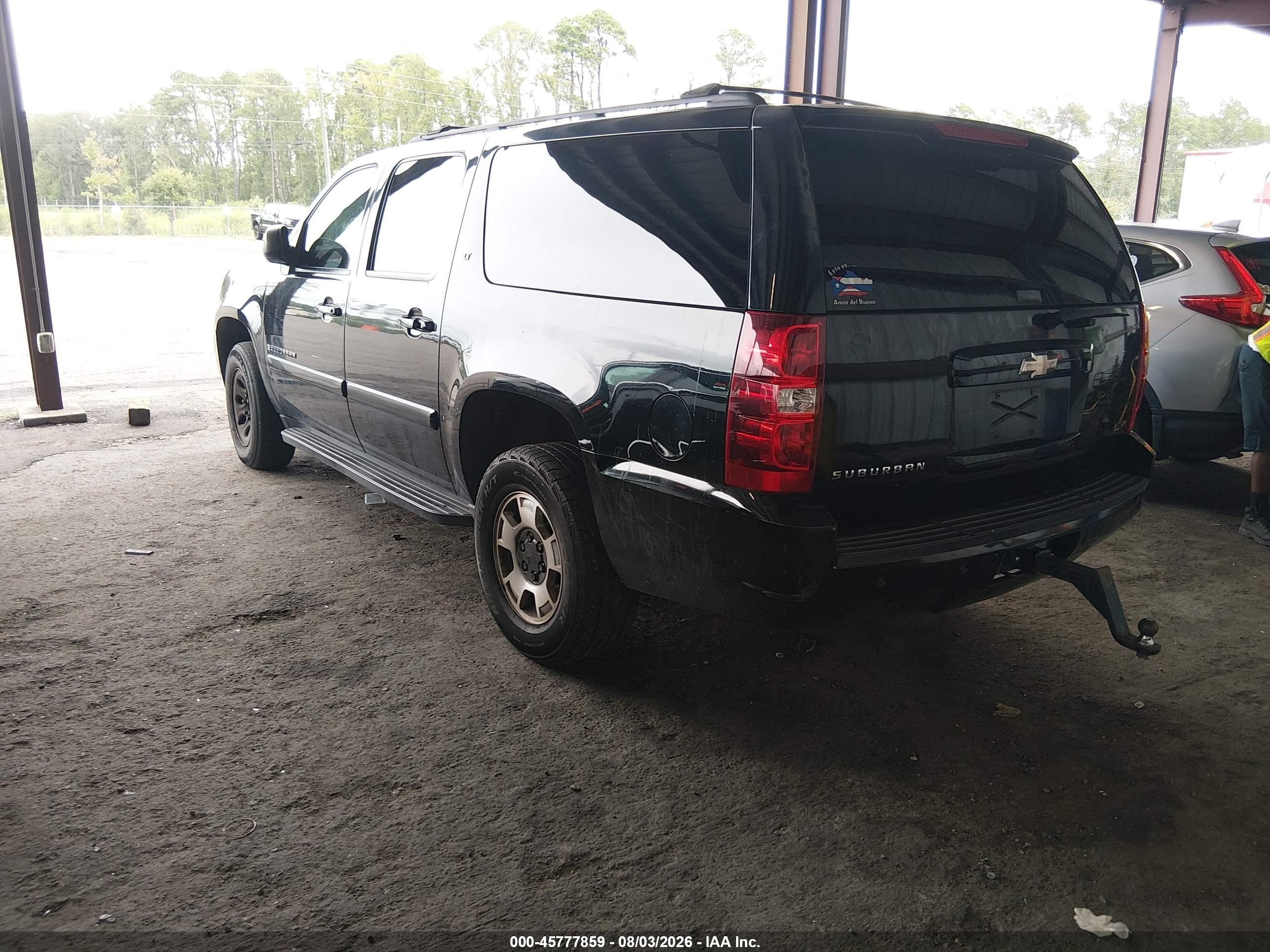 2008 Chevrolet Suburban 1500 Lt Черный vin: 1GNFC16008R211292