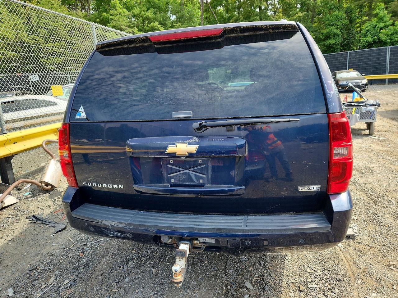 2007 Chevrolet Suburban C1500 Синий vin: 1GNFC16017J296480