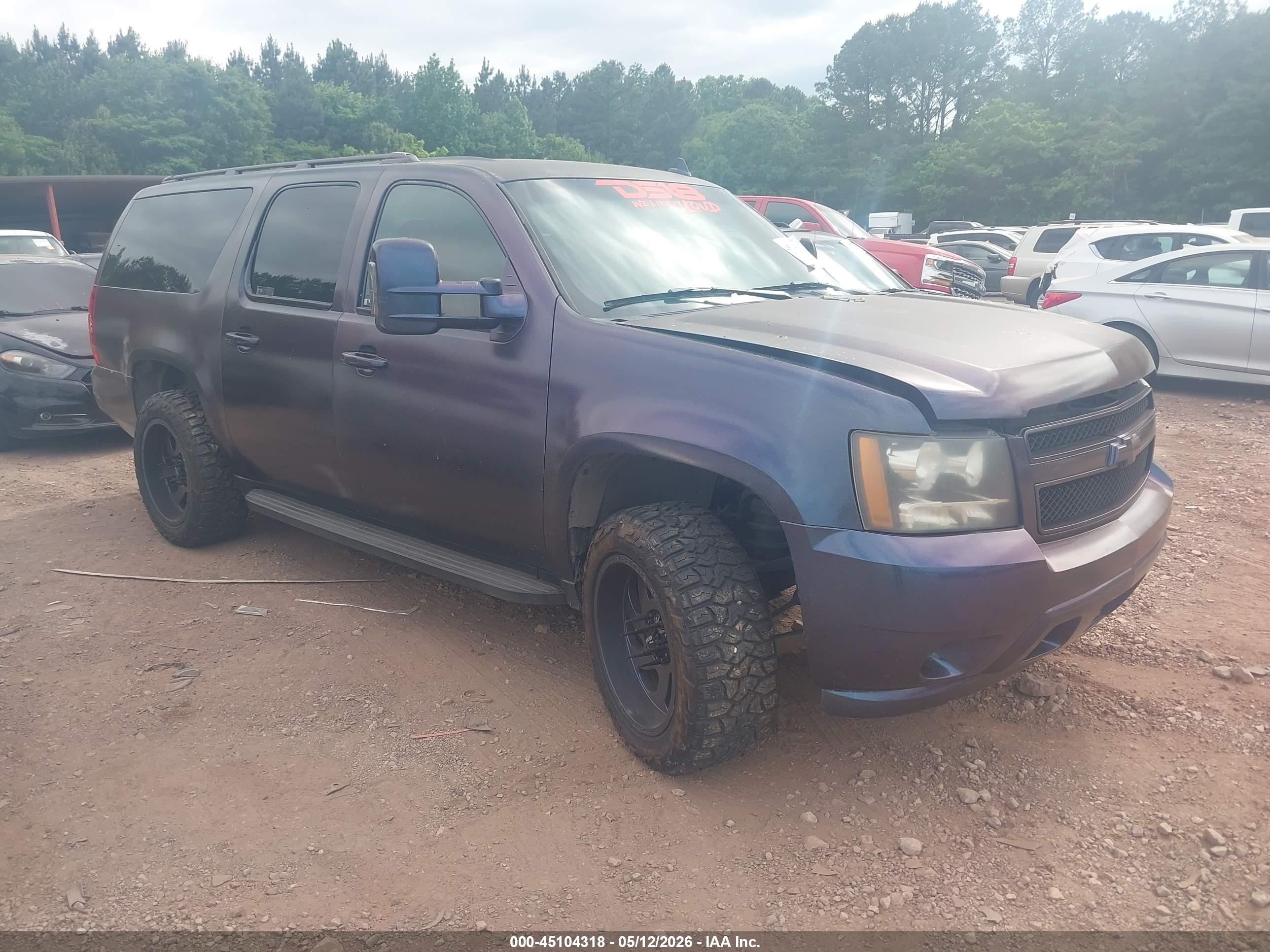 2007 Chevrolet Suburban 1500 Lt Purple vin: 1GNFC16027J193293
