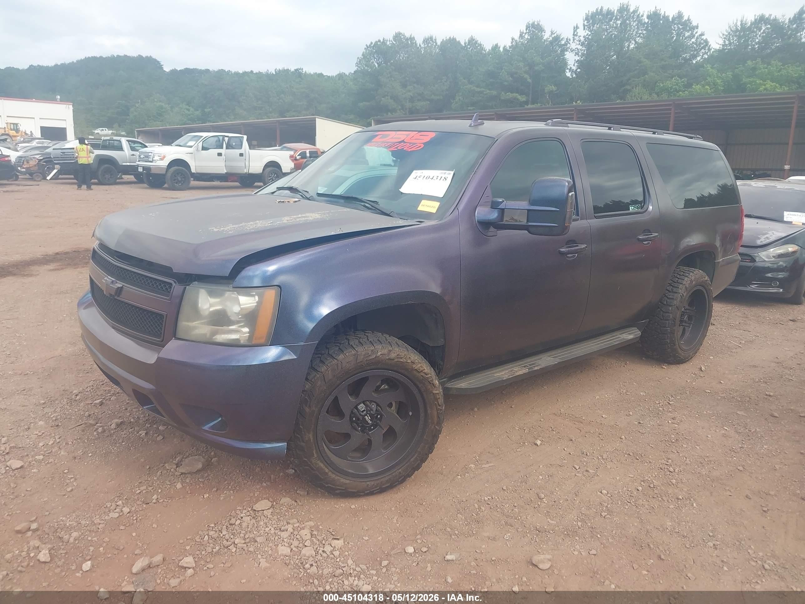2007 Chevrolet Suburban 1500 Lt Purple vin: 1GNFC16027J193293