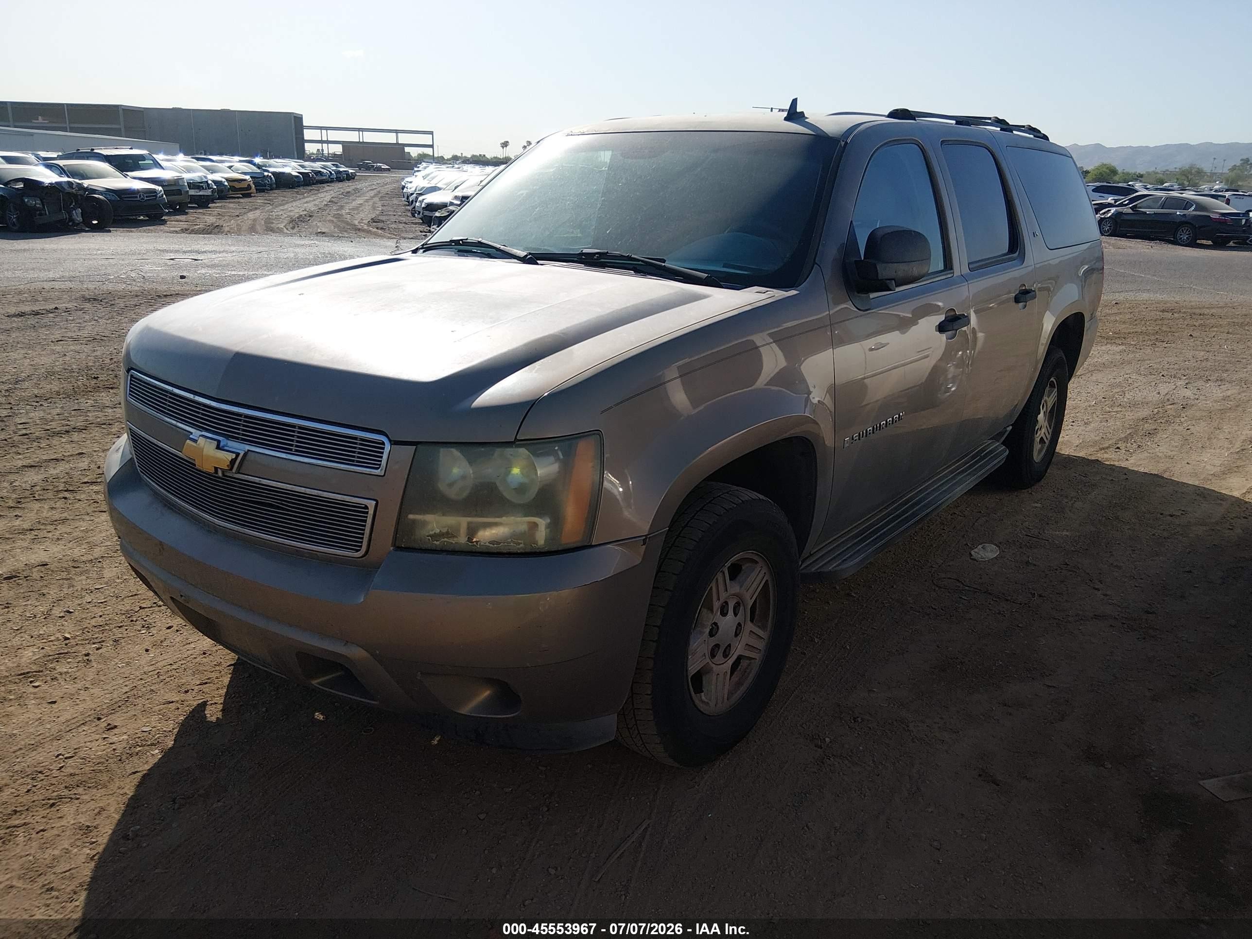 2007 Chevrolet Suburban Ls Tan vin: 1GNFC16027R212250