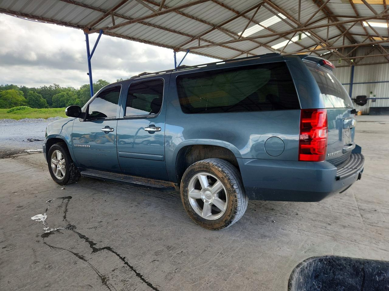 2008 Chevrolet Suburban C1500 Ls Blue vin: 1GNFC16038R153887