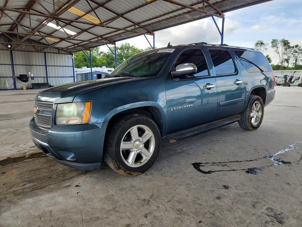 2008 Chevrolet Suburban C1500 Ls Blue vin: 1GNFC16038R153887