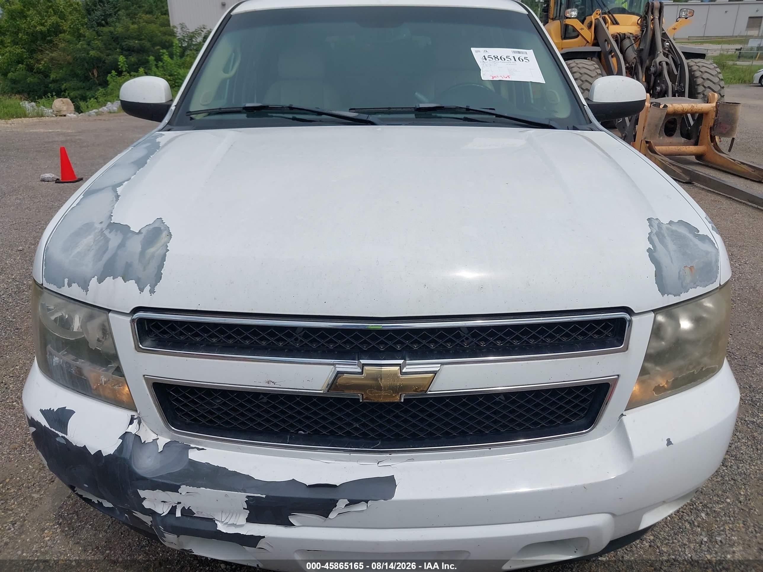 2007 Chevrolet Suburban Lt White vin: 1GNFC16047J245927