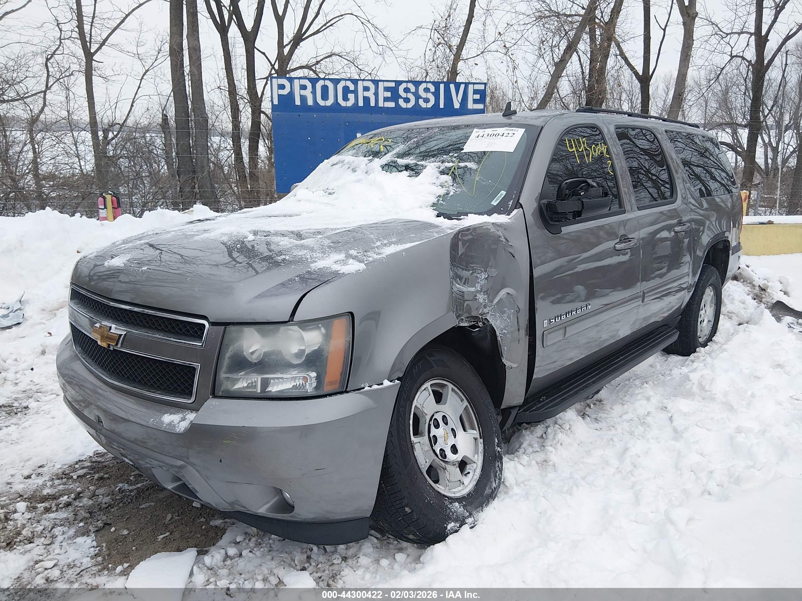 2007 Chevrolet Suburban 1500 Lt Gray vin: 1GNFC16097J206864