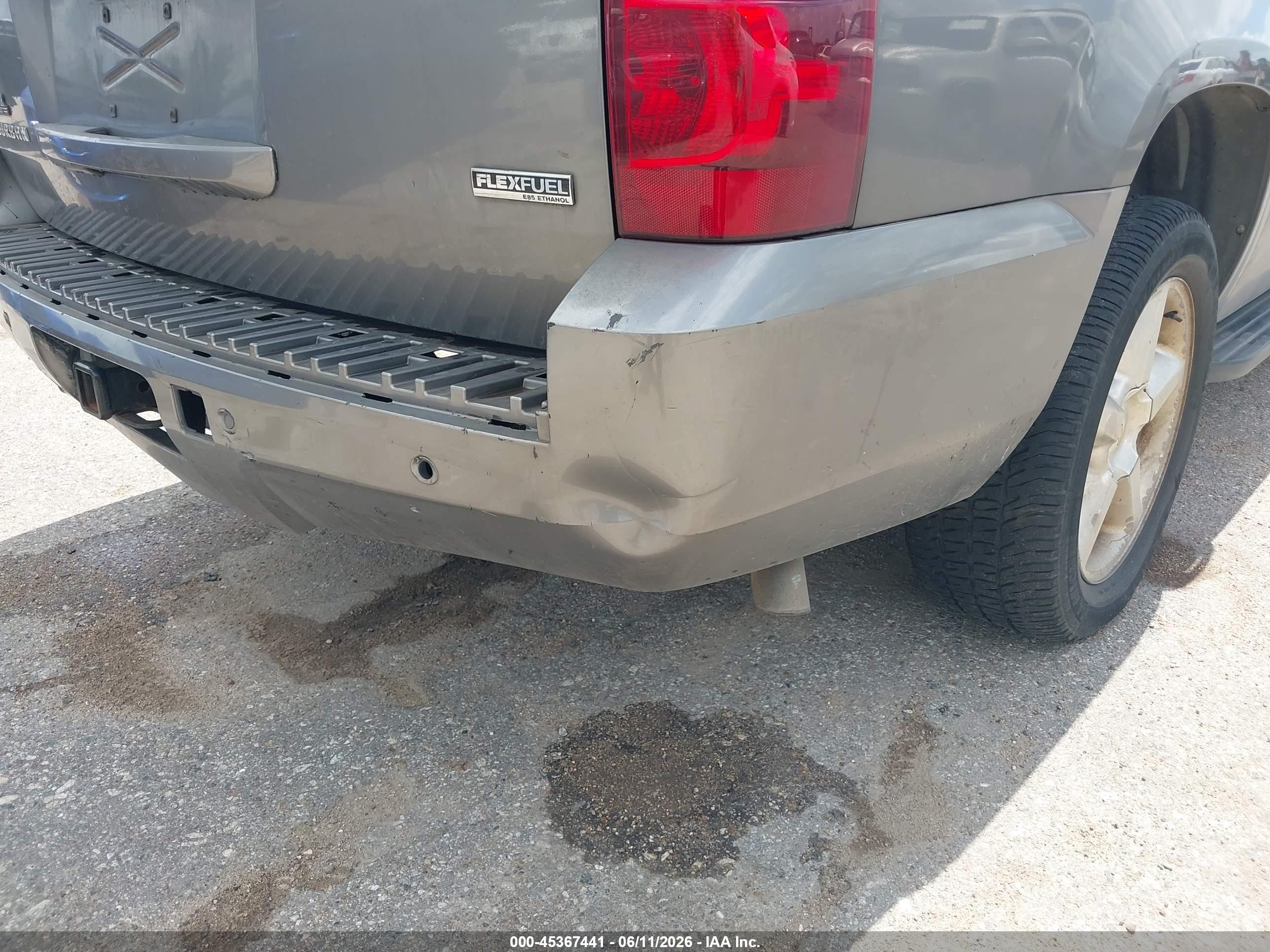 2007 Chevrolet Suburban 1500 Lt Gray vin: 1GNFC160X7J339195
