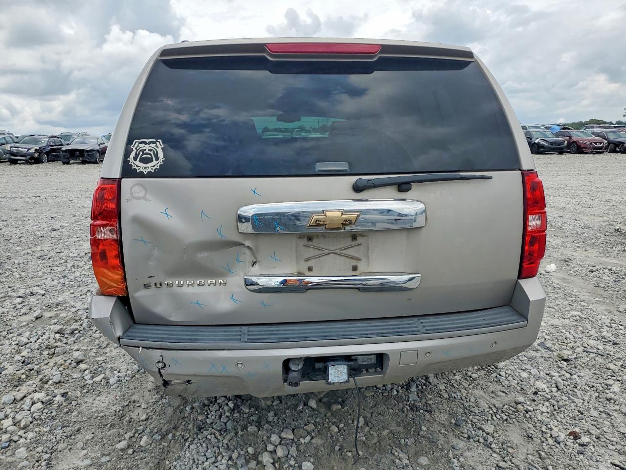 2007 Chevrolet Suburban C1500 Gray vin: 1GNFC16J47J355207