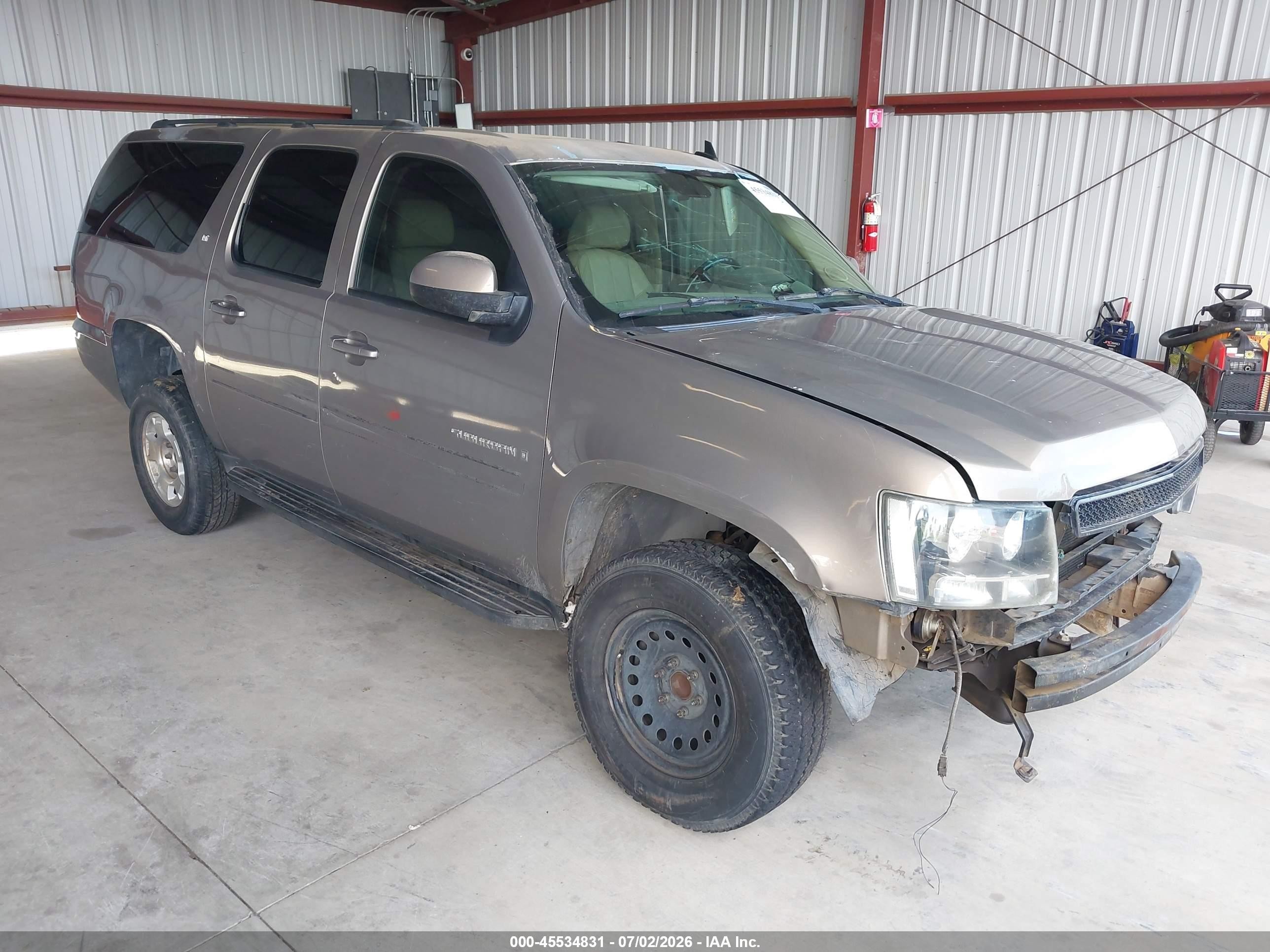2007 Chevrolet Suburban 1500 Lt Gray vin: 1GNFC16J57R190429