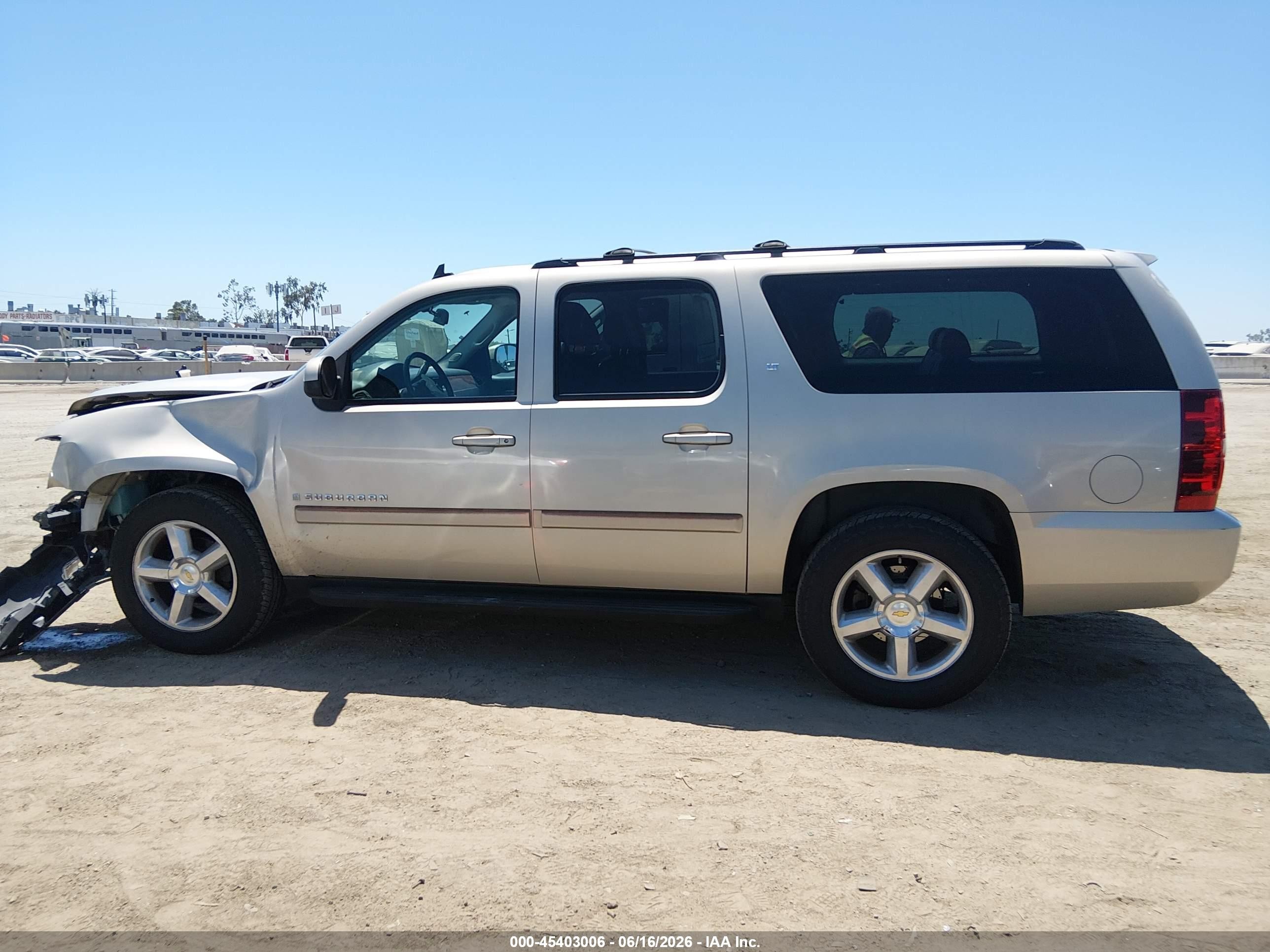 2007 Chevrolet Suburban 1500 Lt Champagne vin: 1GNFC16J67J331569