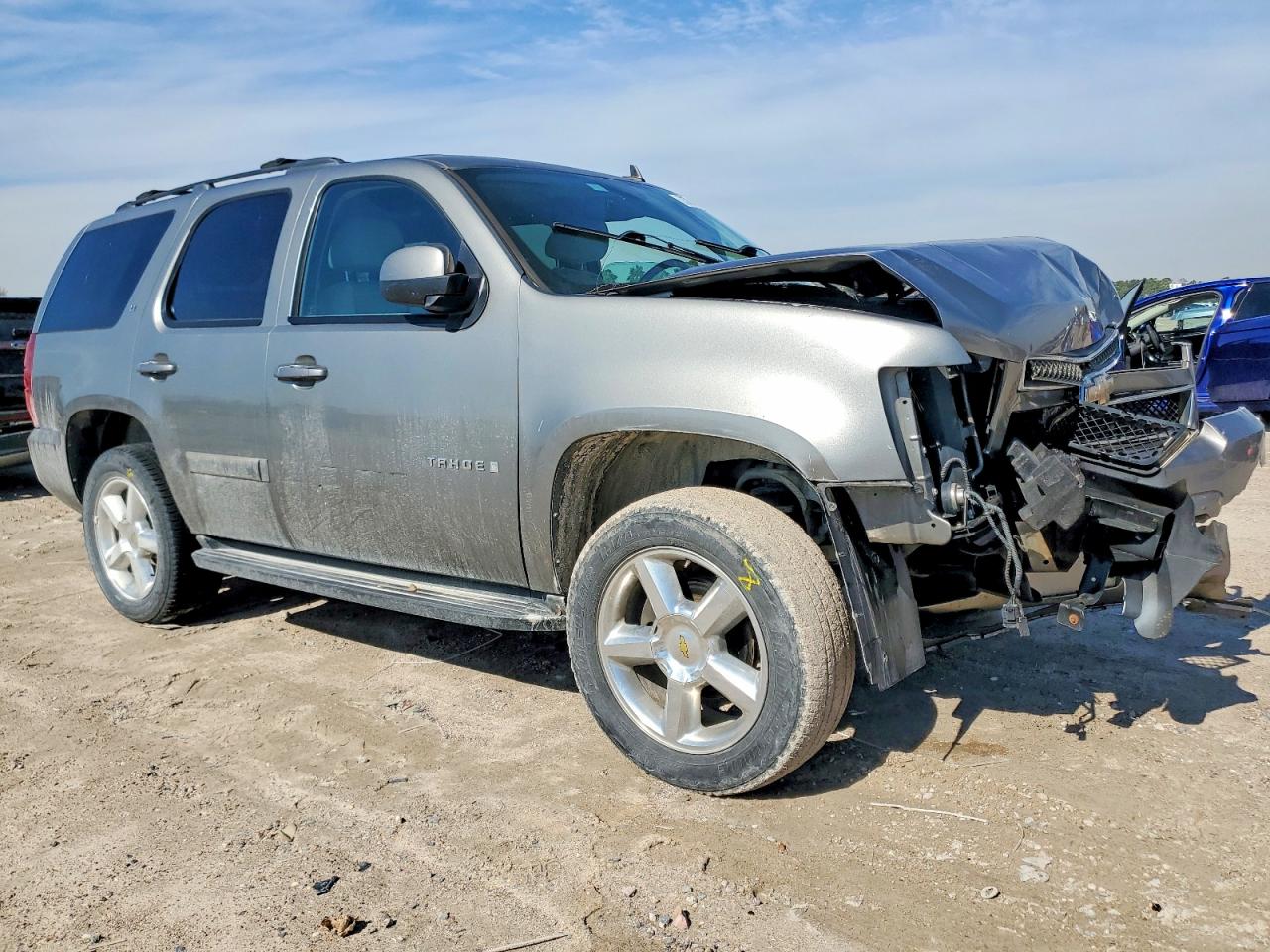 2009 Chevrolet Tahoe C1500 Lt Silver vin: 1GNFC23049R172783