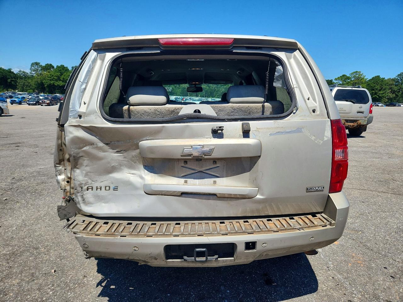 2009 Chevrolet Tahoe C1500 Lt Silver vin: 1GNFC23049R188949