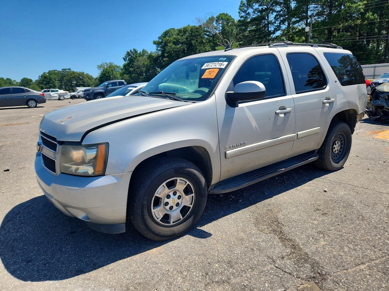 2009 Chevrolet Tahoe C1500 Lt Silver vin: 1GNFC23049R188949