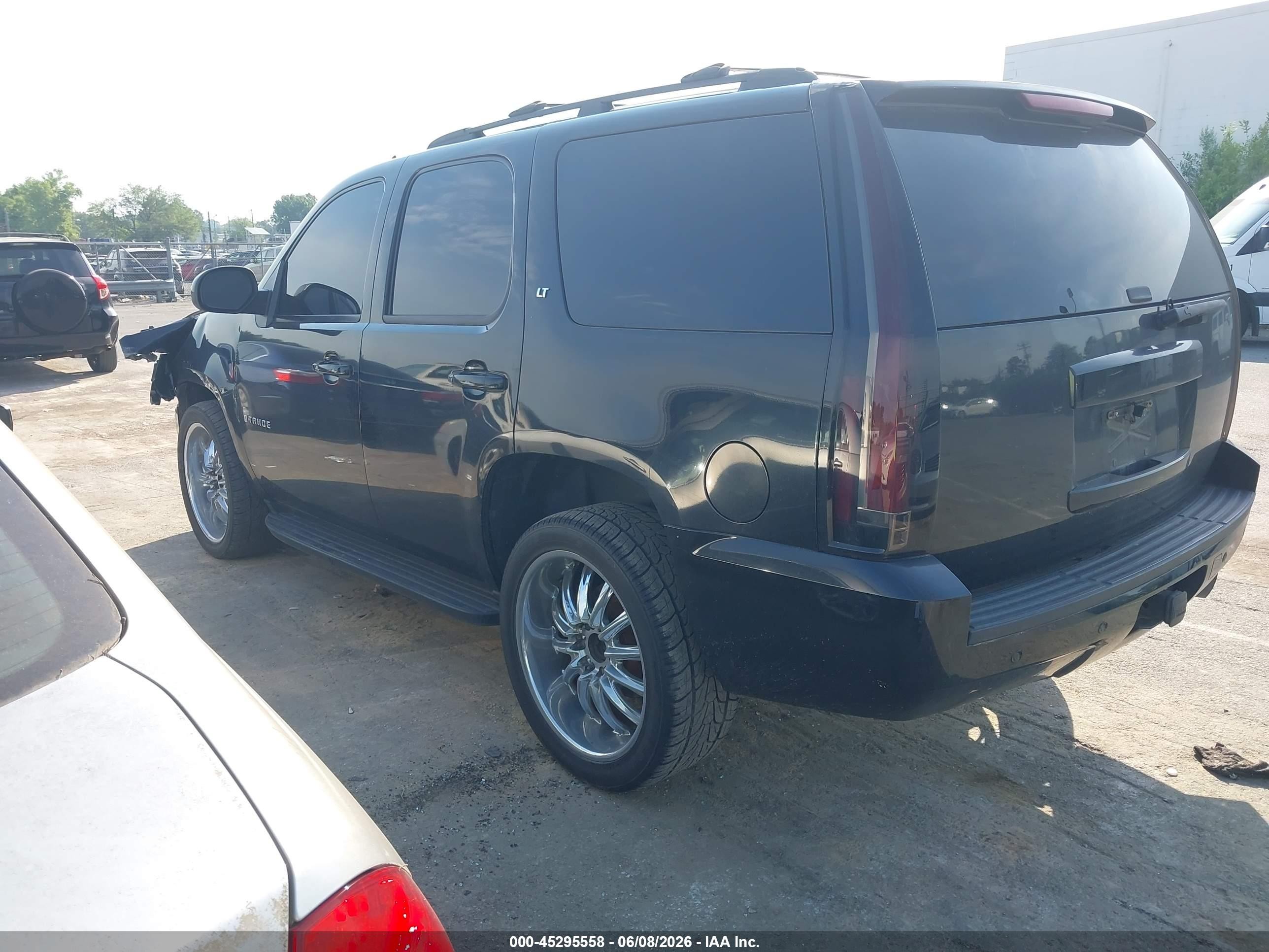 2009 Chevrolet Tahoe Lt2 Black vin: 1GNFC23059R166913