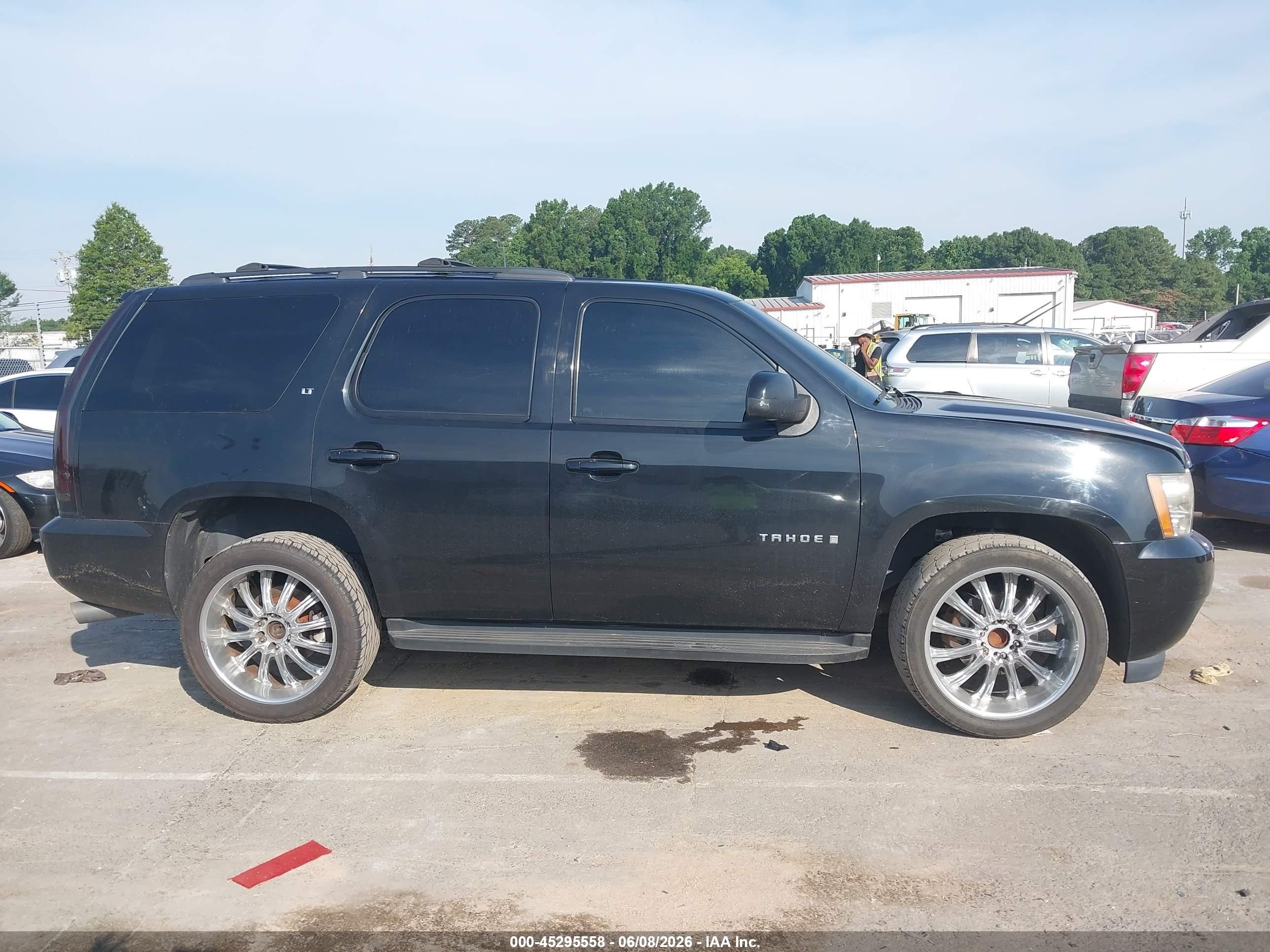 2009 Chevrolet Tahoe Lt2 Black vin: 1GNFC23059R166913