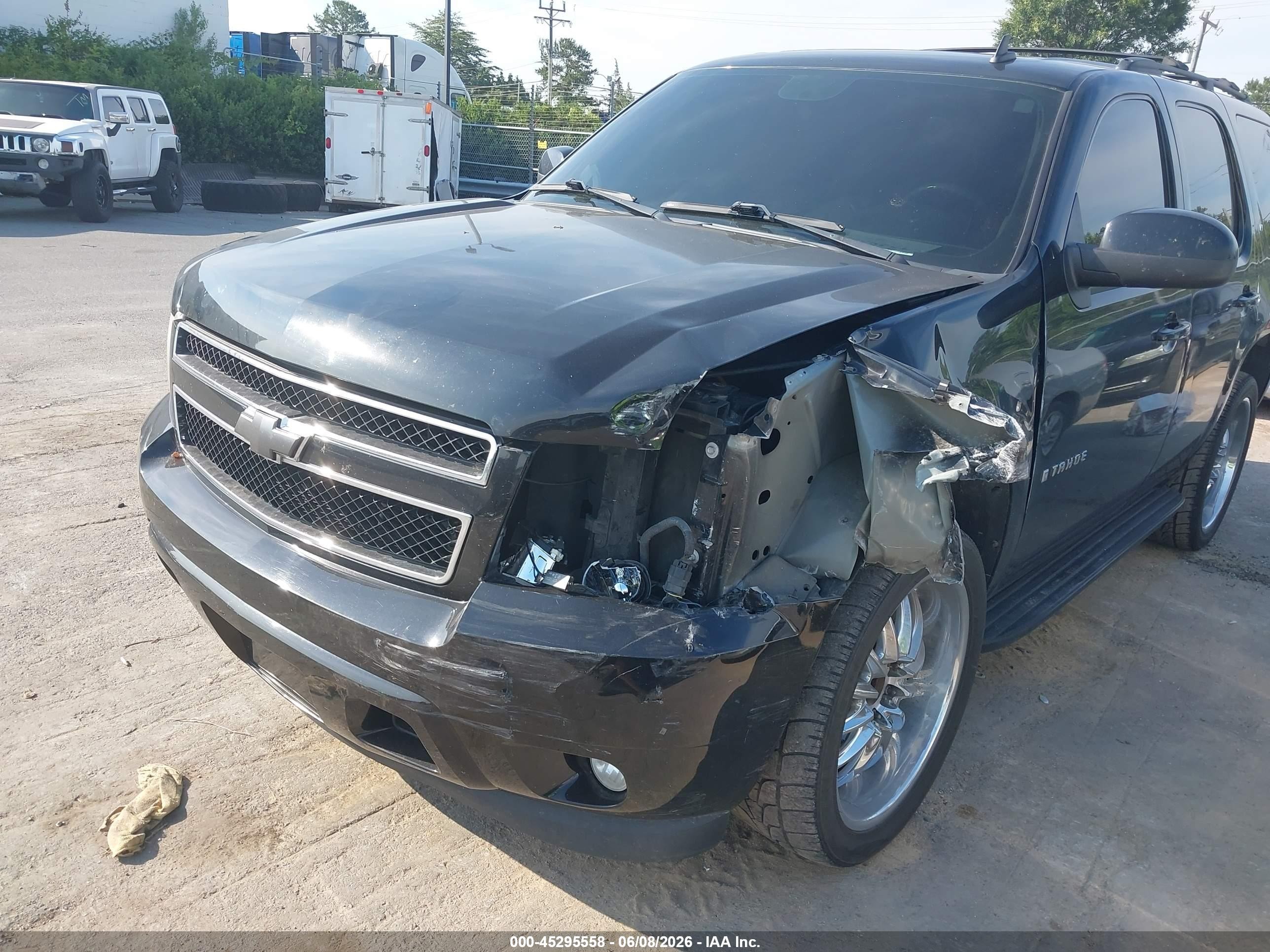 2009 Chevrolet Tahoe Lt2 Black vin: 1GNFC23059R166913