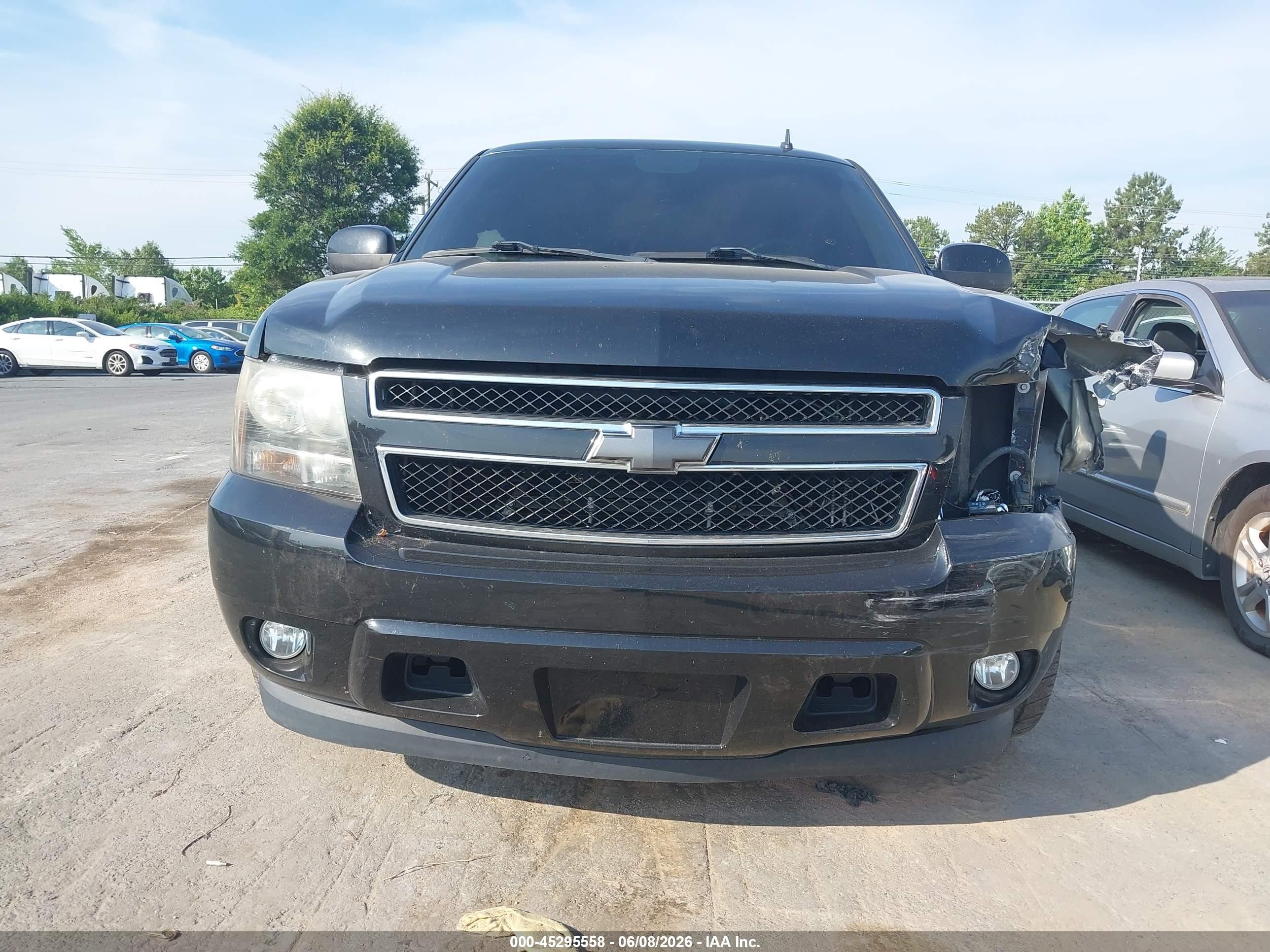 2009 Chevrolet Tahoe Lt2 Black vin: 1GNFC23059R166913