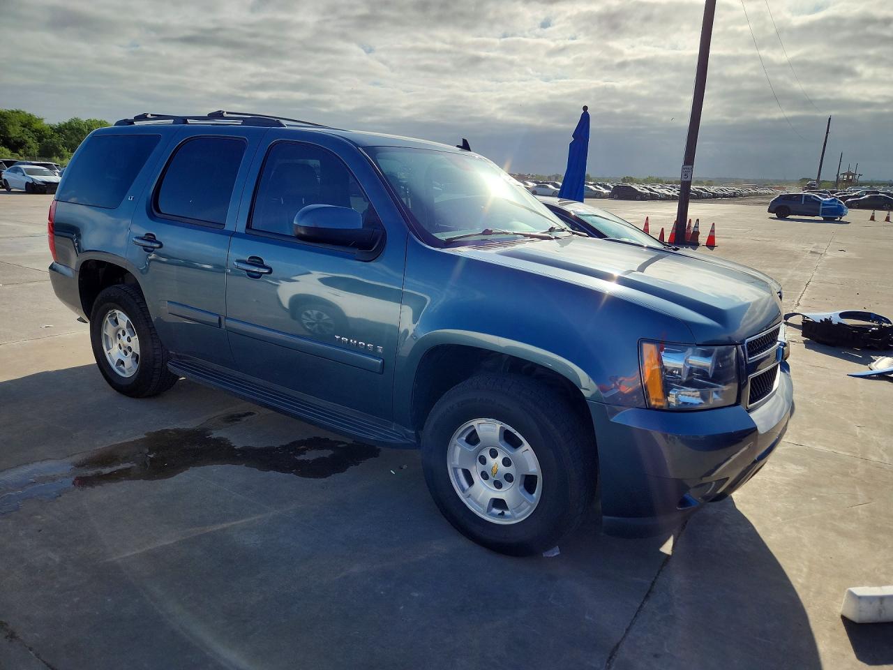2009 Chevrolet Tahoe C1500 Lt Blue vin: 1GNFC23J89R134238