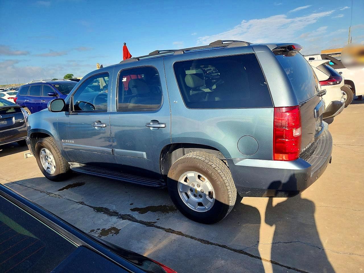 2009 Chevrolet Tahoe C1500 Lt Blue vin: 1GNFC23J89R134238