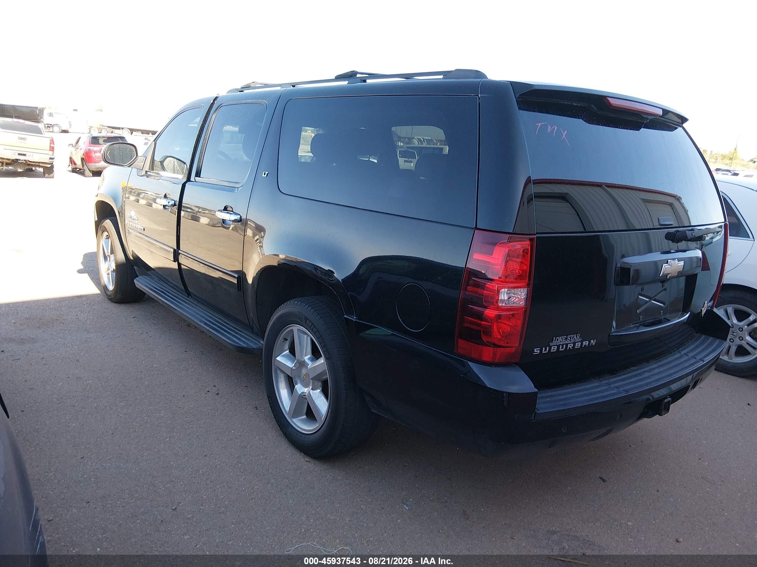 2009 Chevrolet Suburban 1500 Lt1 Black vin: 1GNFC26009R283486