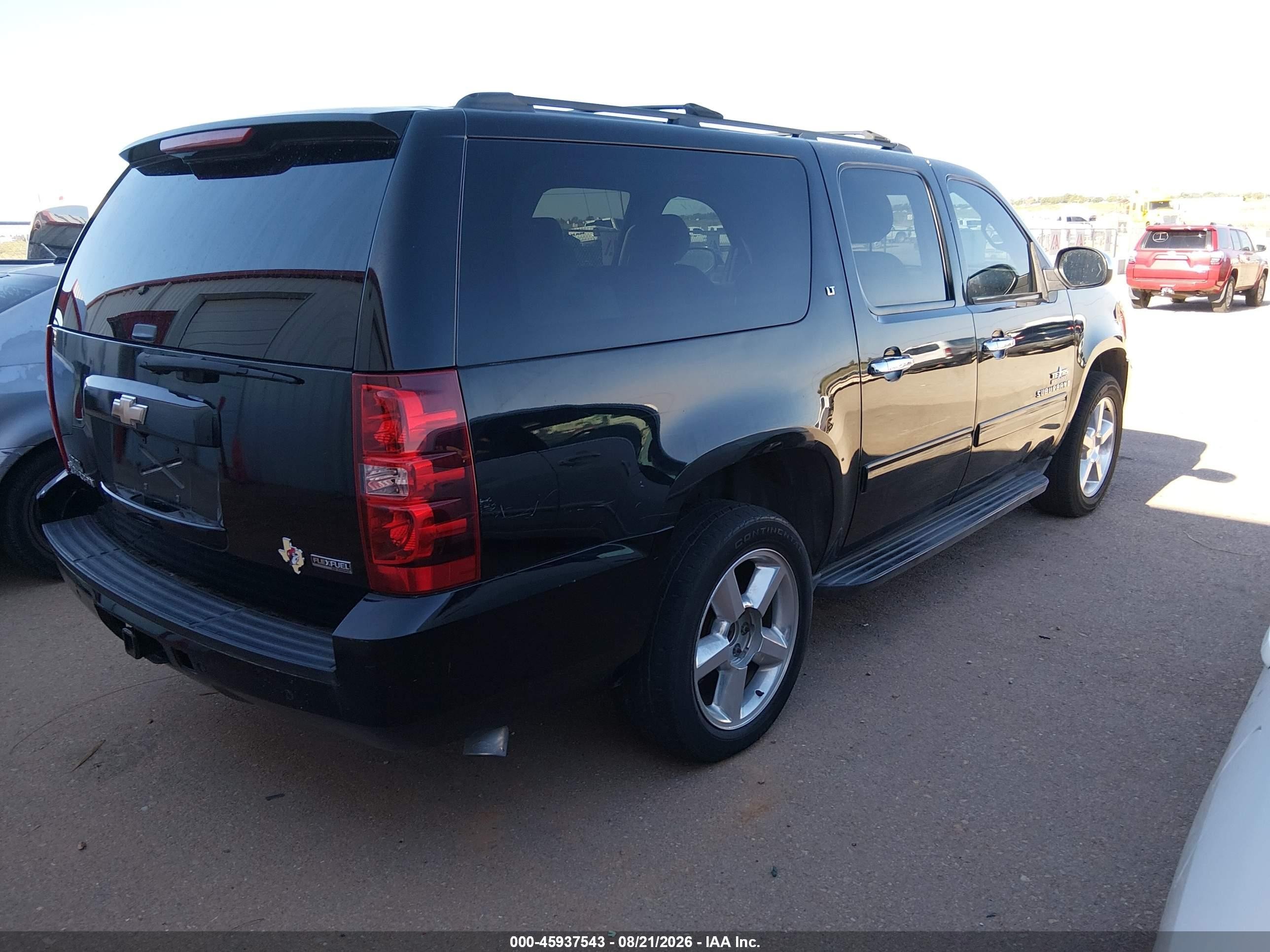 2009 Chevrolet Suburban 1500 Lt1 Black vin: 1GNFC26009R283486
