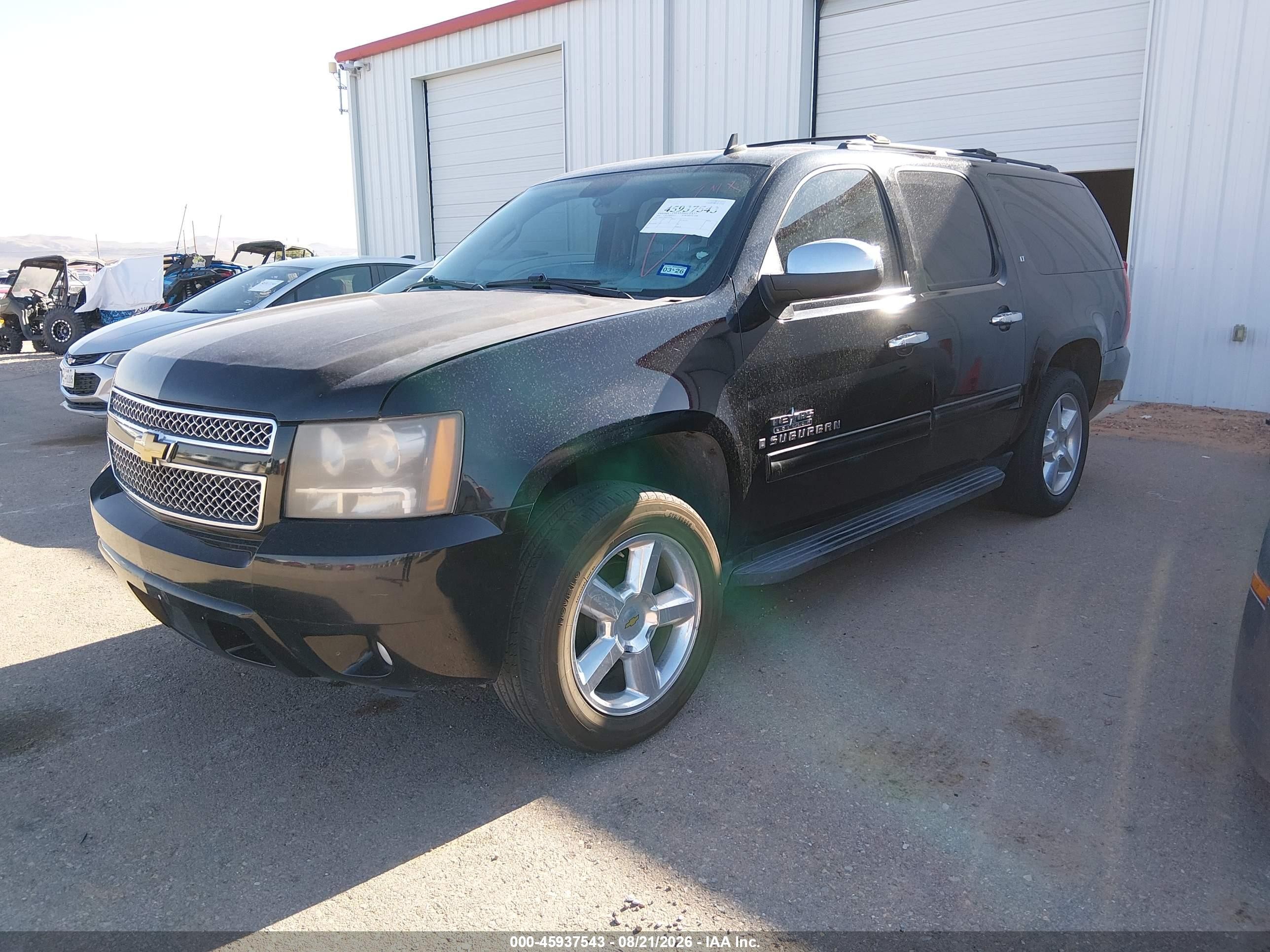 2009 Chevrolet Suburban 1500 Lt1 Black vin: 1GNFC26009R283486