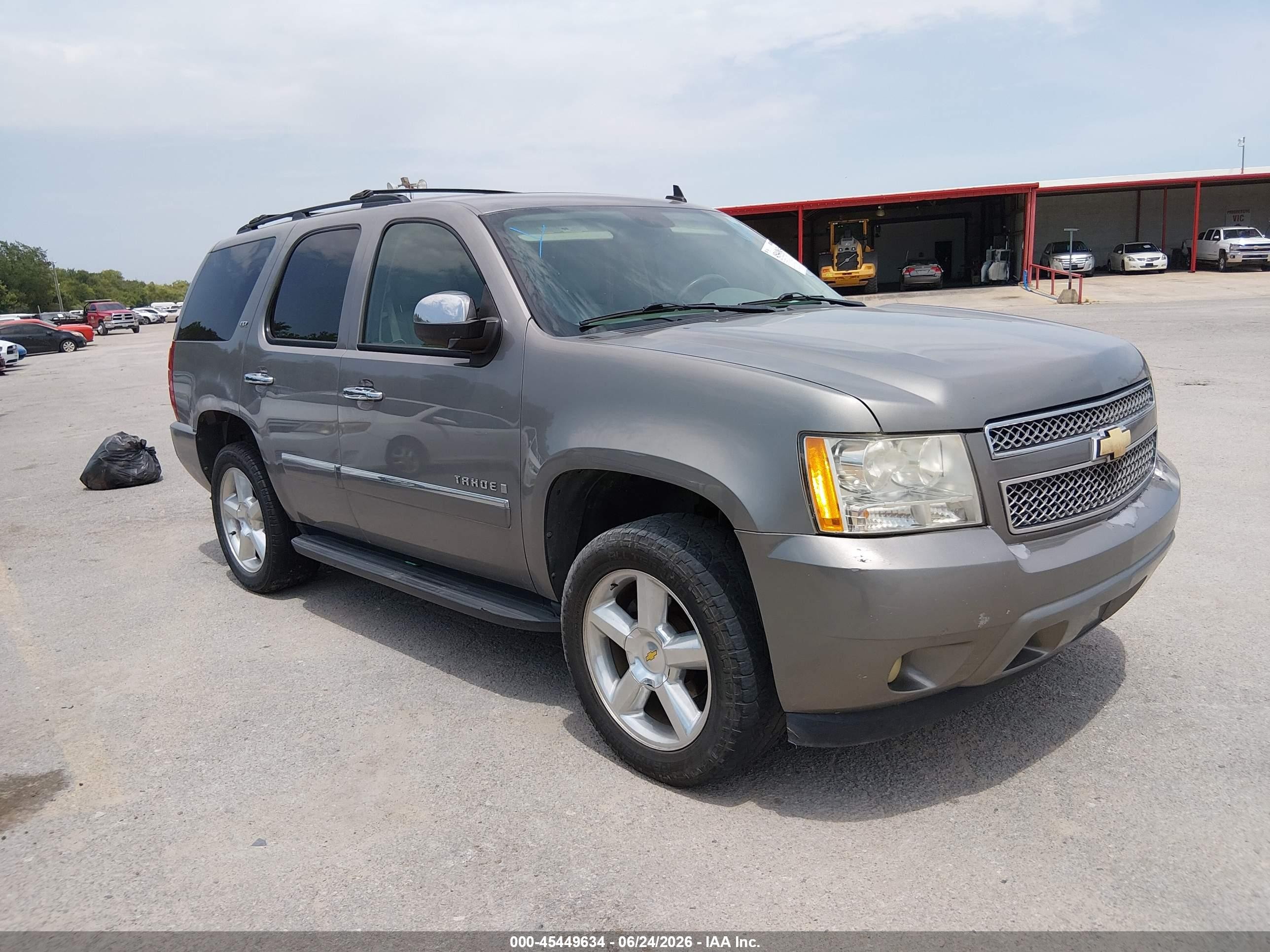 2009 Chevrolet Tahoe Ltz Brown vin: 1GNFC33089R172890