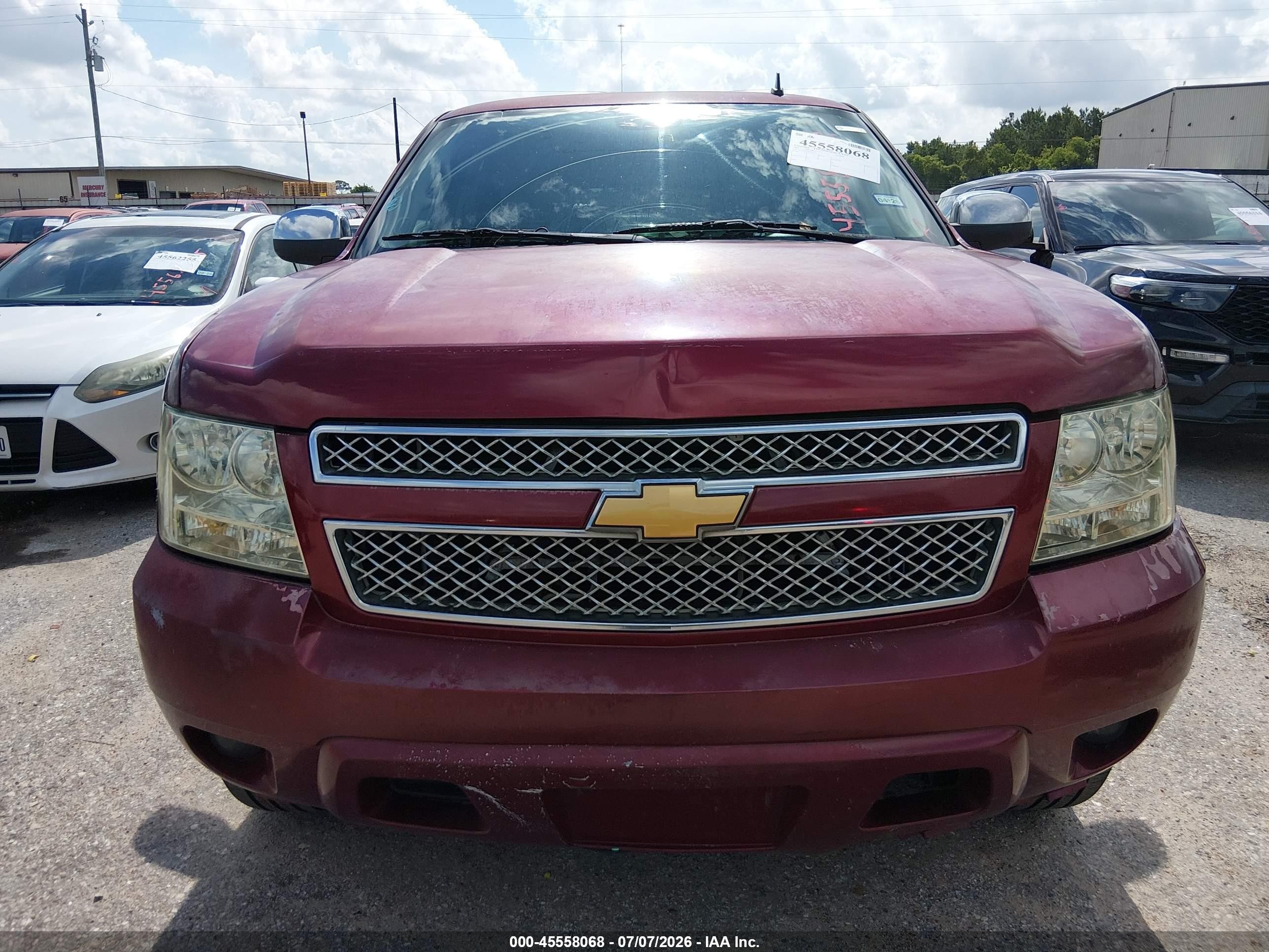 2009 Chevrolet Tahoe Ltz Red vin: 1GNFC33J99R301051