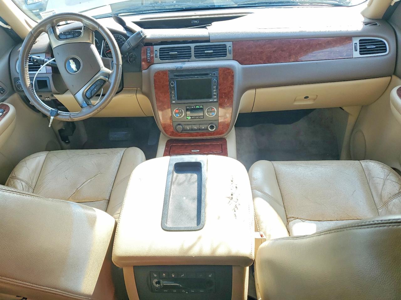 2009 Chevrolet Suburban C1500 Ltz Tan vin: 1GNFC36079R145997