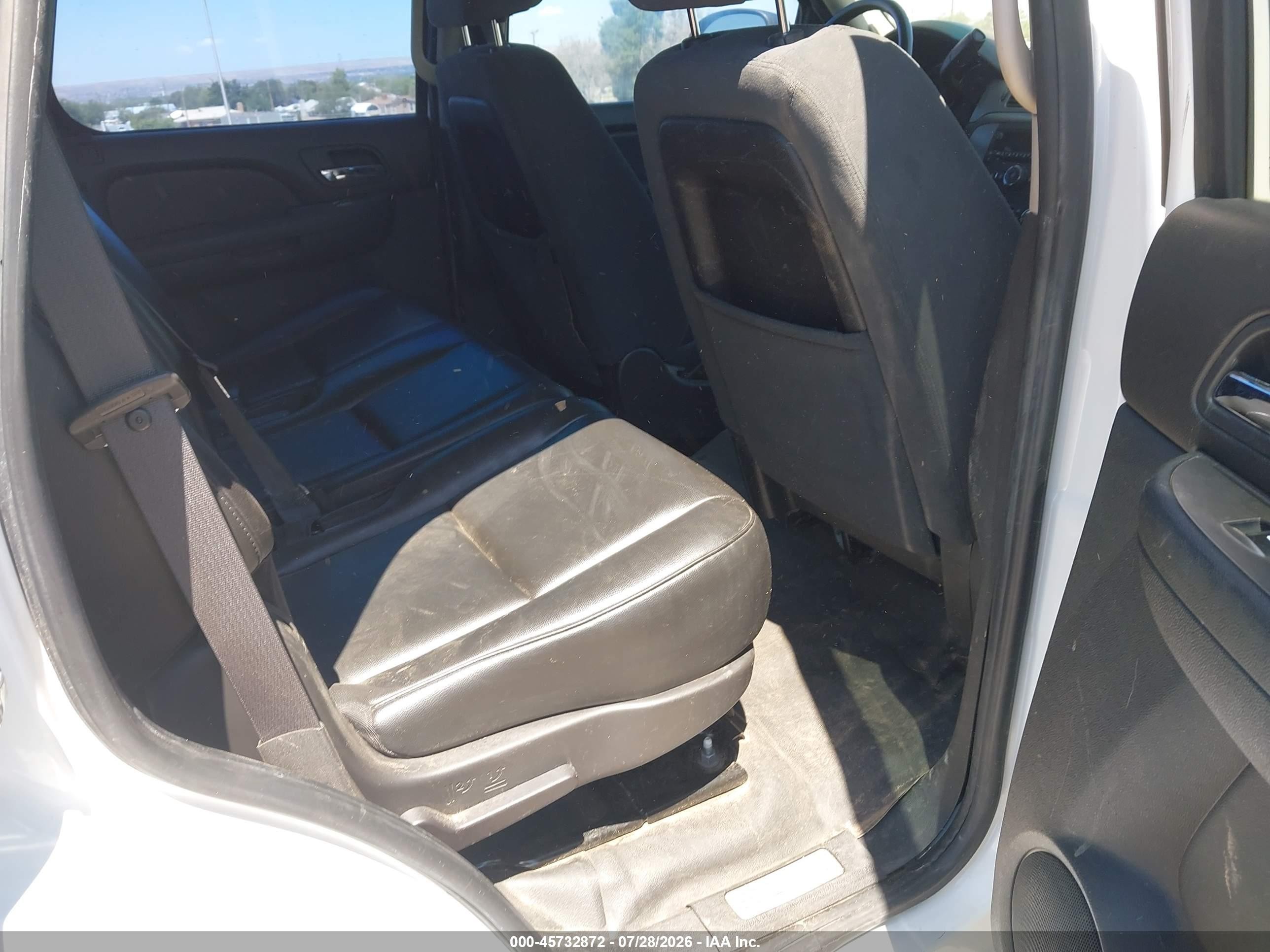 2007 Chevrolet Tahoe Special Service Veh Special Services White vin: 1GNFK03077R349878