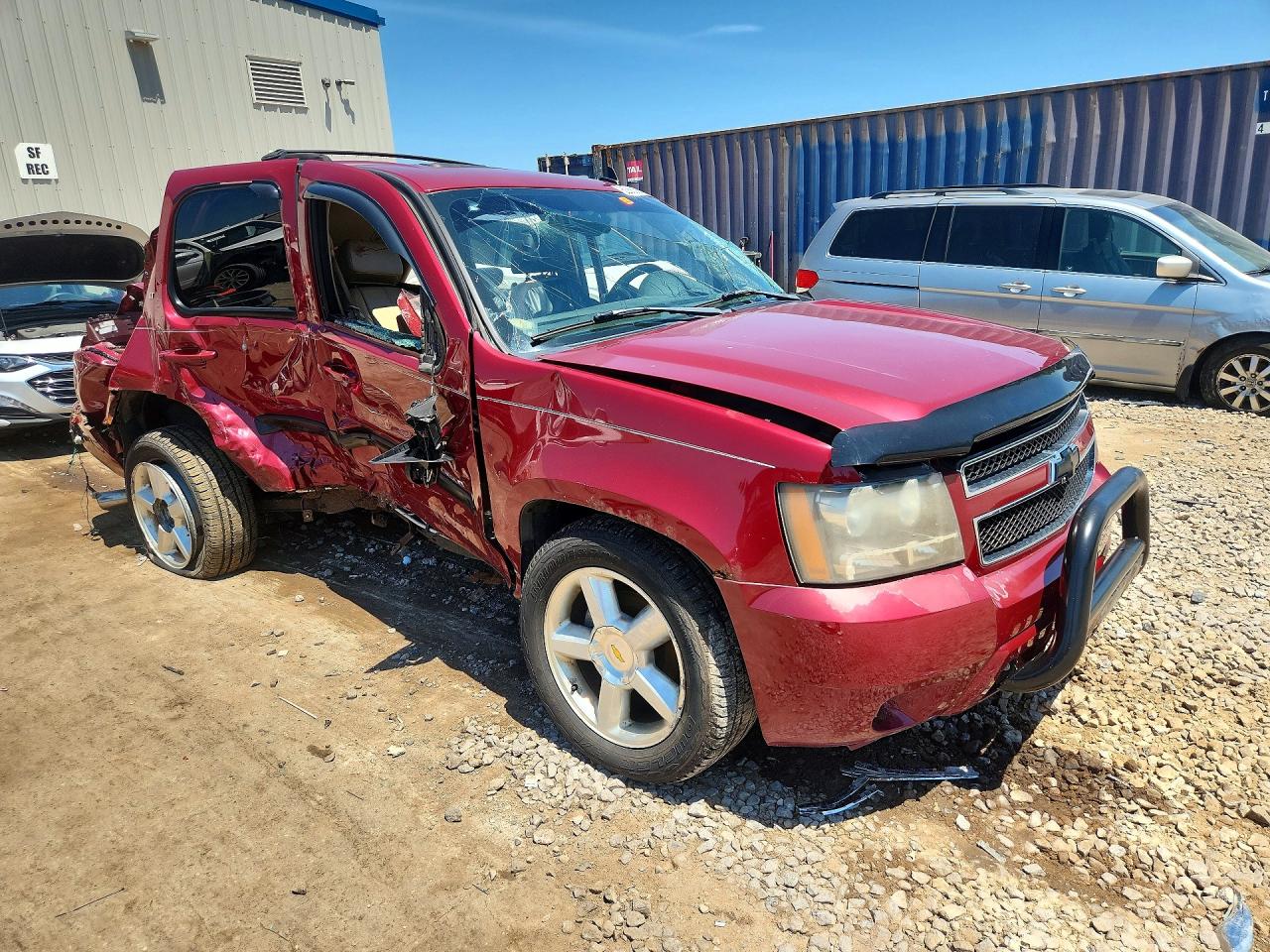 2007 Chevrolet Tahoe K1500 Burgundy vin: 1GNFK13007R220788