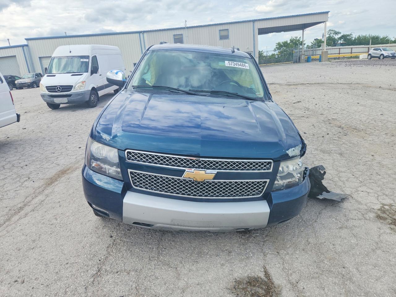 2007 Chevrolet Tahoe Синий vin: 1GNFK13007R404161