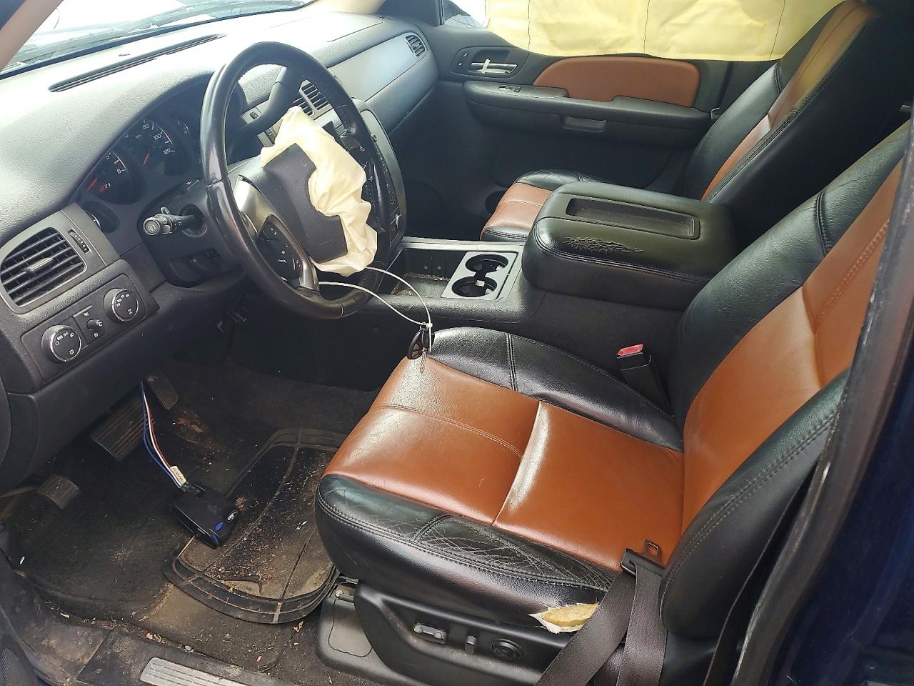 2007 Chevrolet Tahoe Синий vin: 1GNFK13007R404161