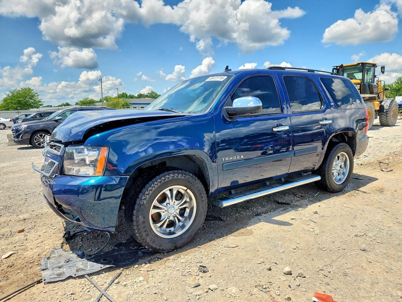 2007 Chevrolet Tahoe K1500 Blue vin: 1GNFK13017J270372