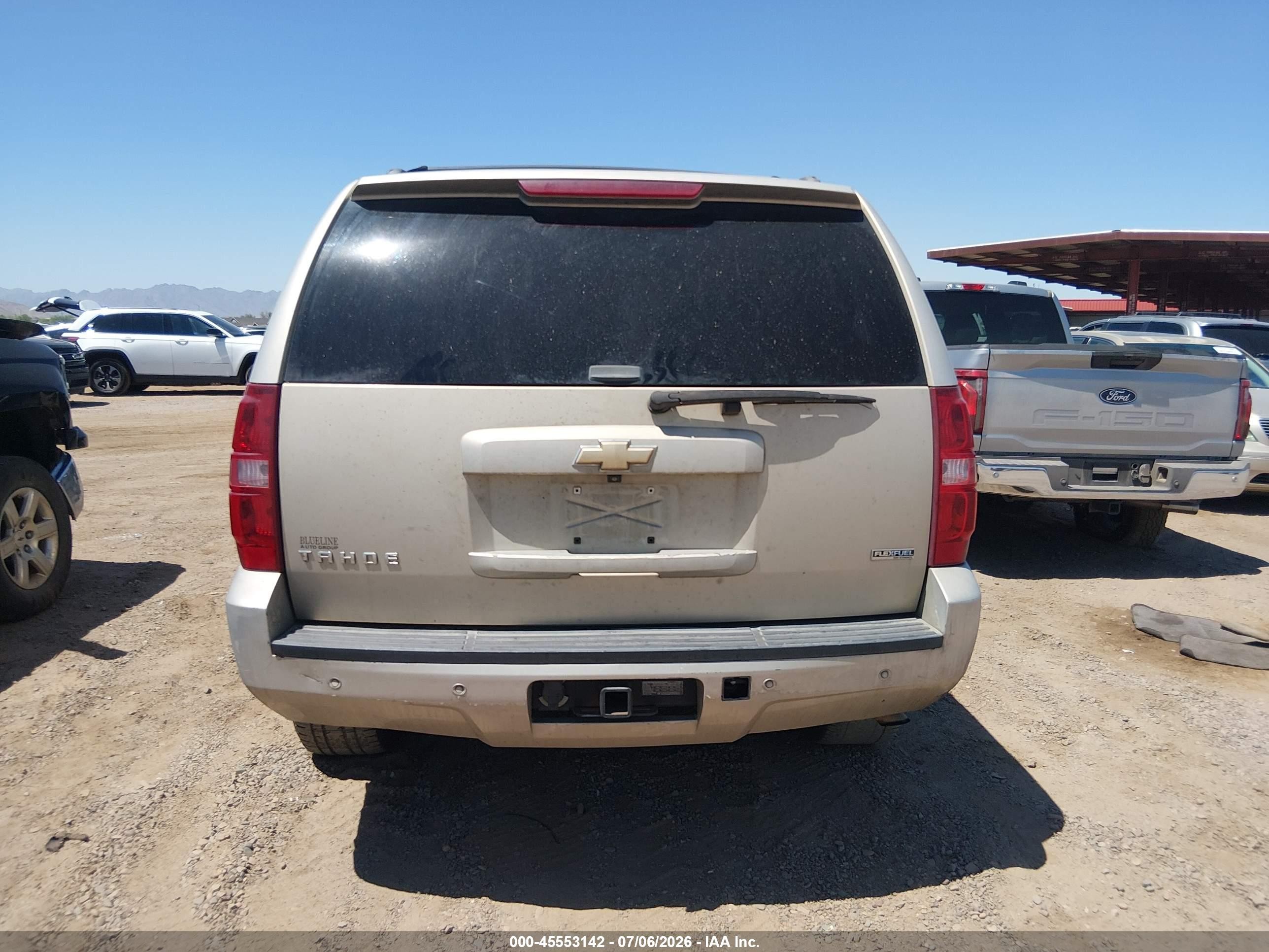 2007 Chevrolet Tahoe Lt Gold vin: 1GNFK13027R334498