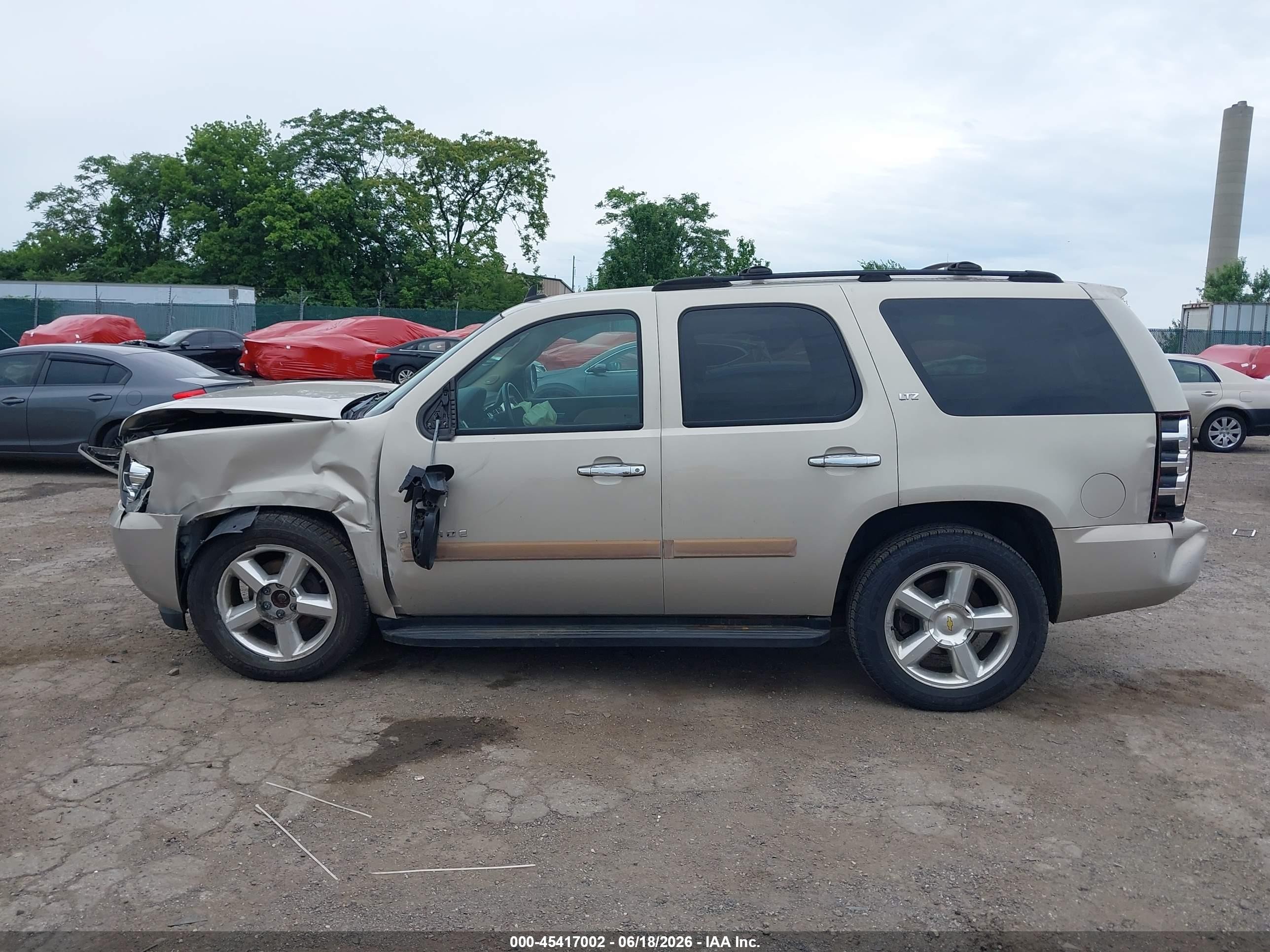 2007 Chevrolet Tahoe Ltz Tan vin: 1GNFK13037J280482