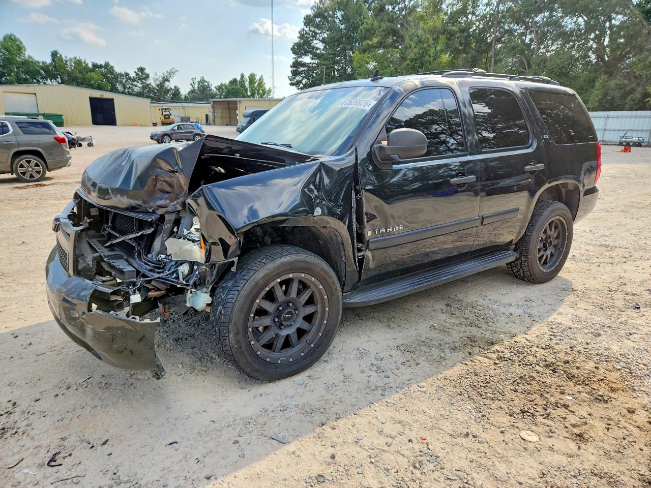 2007 Chevrolet Tahoe K1500 Black vin: 1GNFK13037J396152