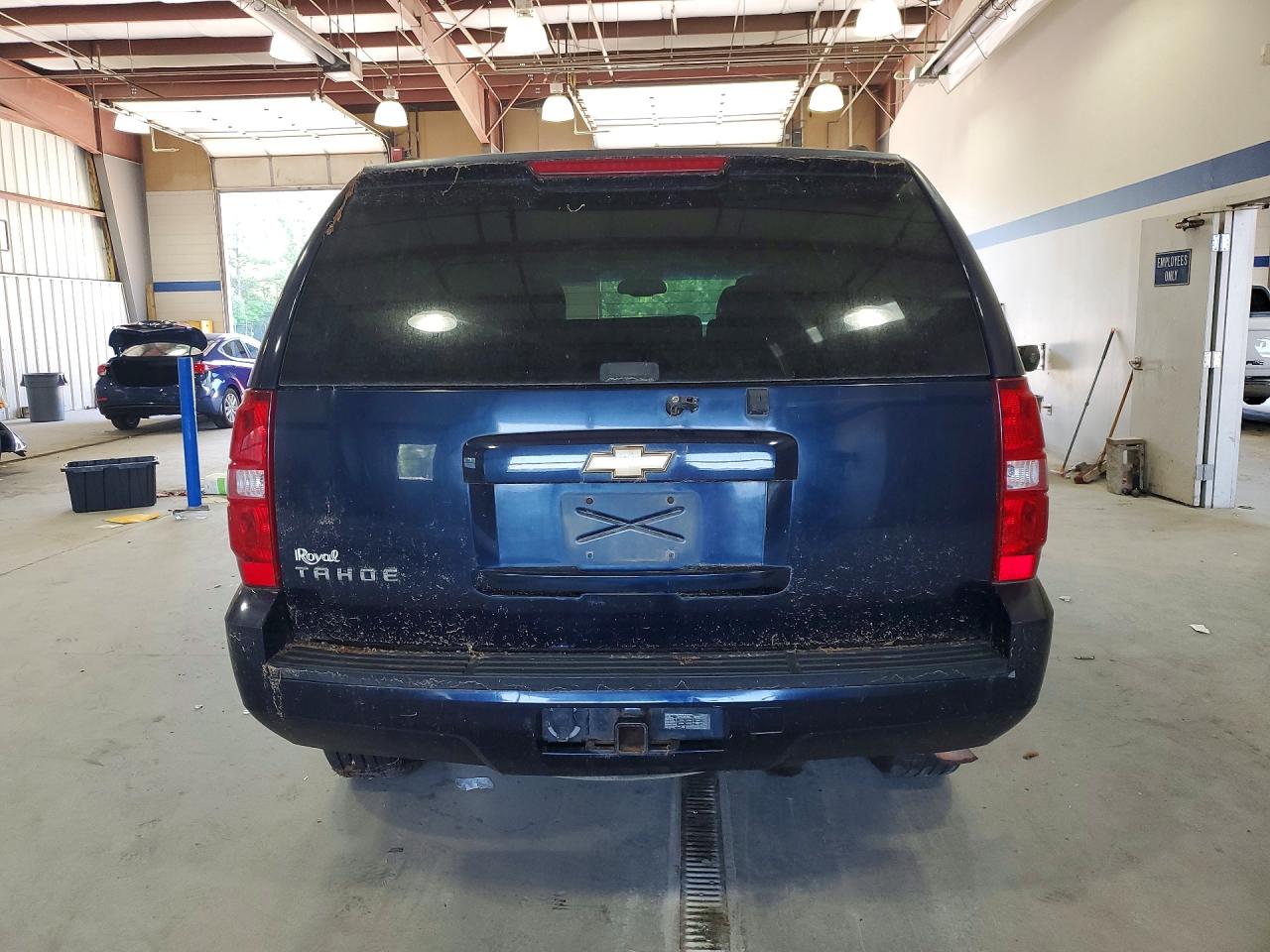 2007 Chevrolet Tahoe K1500 Blue vin: 1GNFK13037R114335