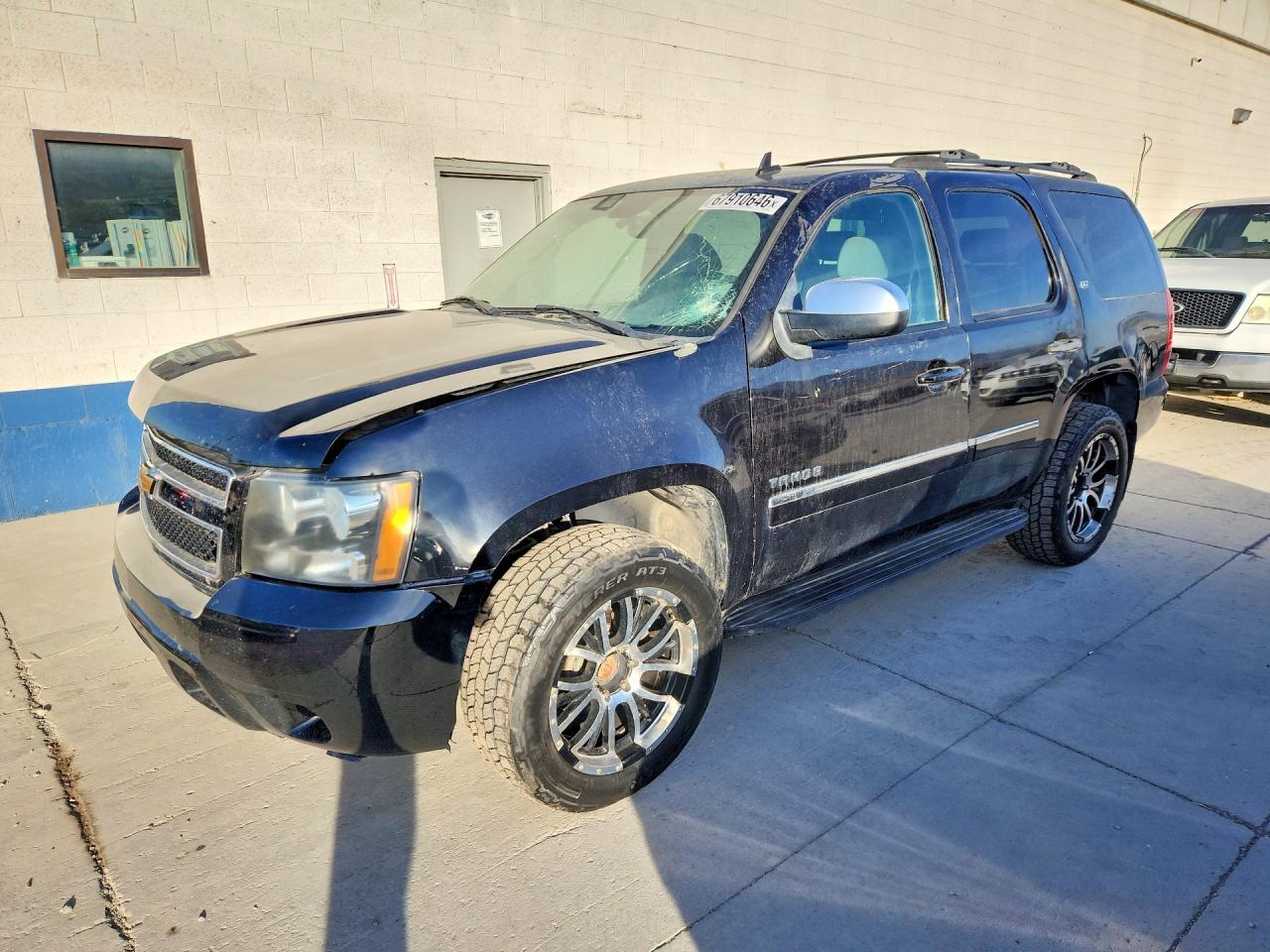 2007 Chevrolet Tahoe K1500 Black vin: 1GNFK13037R241084