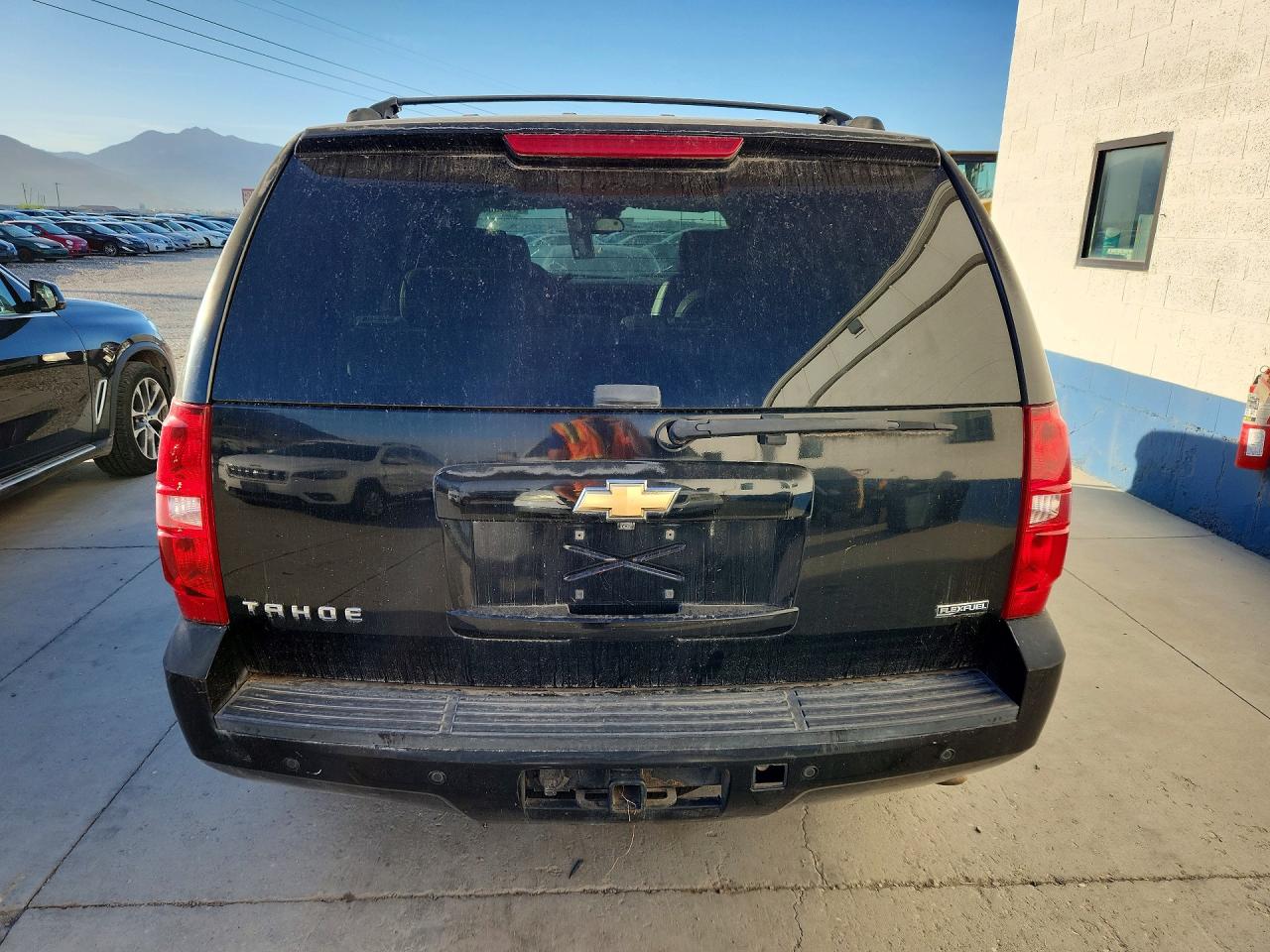 2007 Chevrolet Tahoe K1500 Черный vin: 1GNFK13037R241084