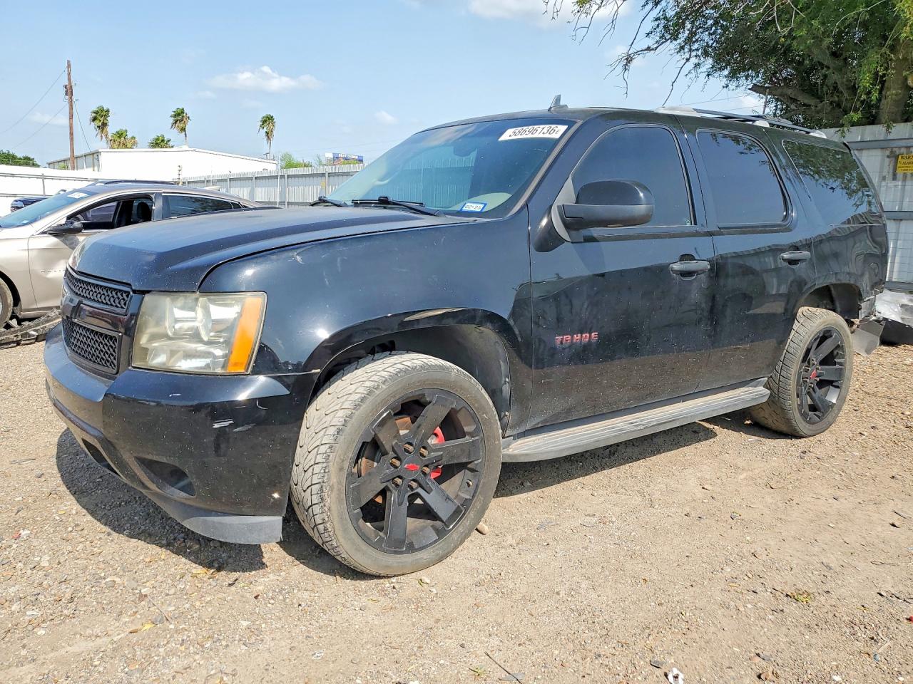 2007 Chevrolet Tahoe K1500 Black vin: 1GNFK13037R353786