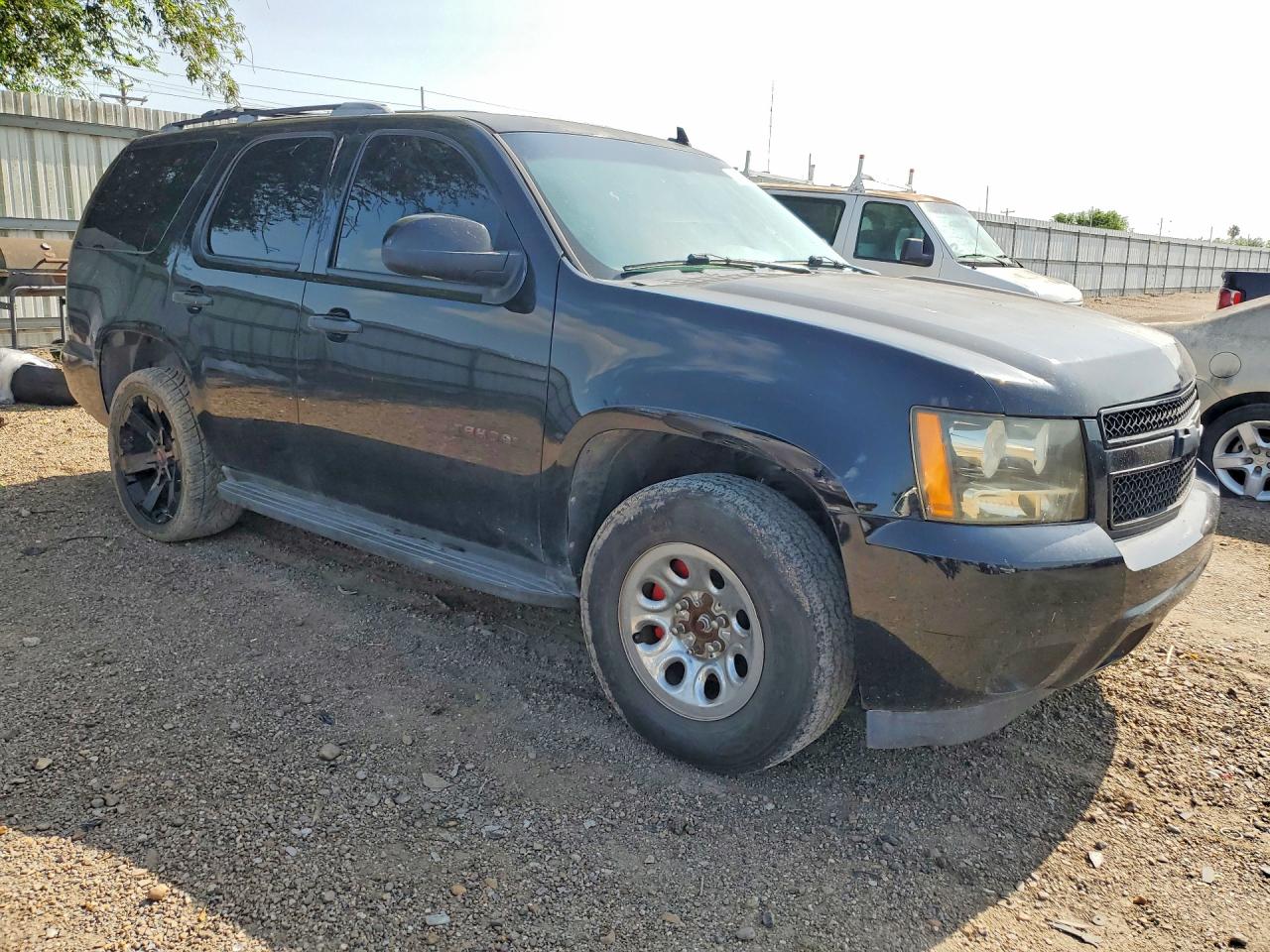 2007 Chevrolet Tahoe K1500 Black vin: 1GNFK13037R353786