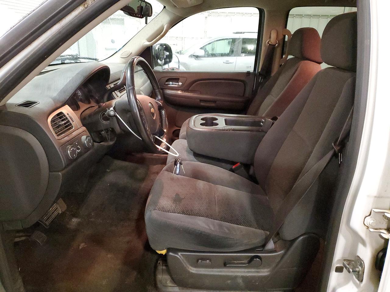 2007 Chevrolet Tahoe K1500 White vin: 1GNFK13047J256224