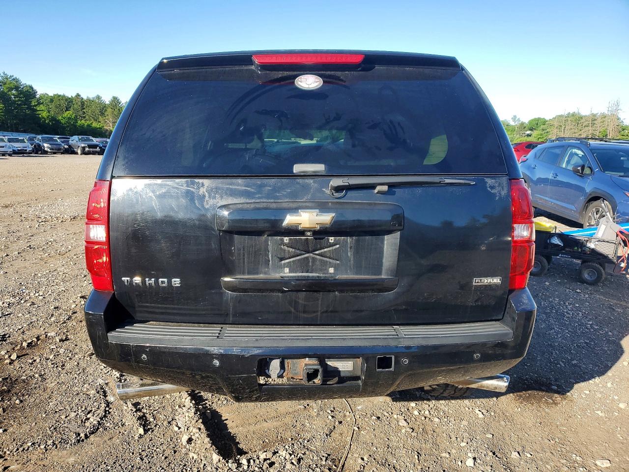 2007 Chevrolet Tahoe K1500 Black vin: 1GNFK13047J375360