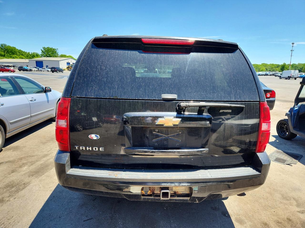 2007 Chevrolet Tahoe K1500 Black vin: 1GNFK13047R154763