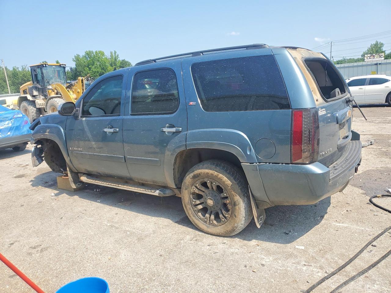 2008 Chevrolet Tahoe K1500 Teal vin: 1GNFK13048R133302