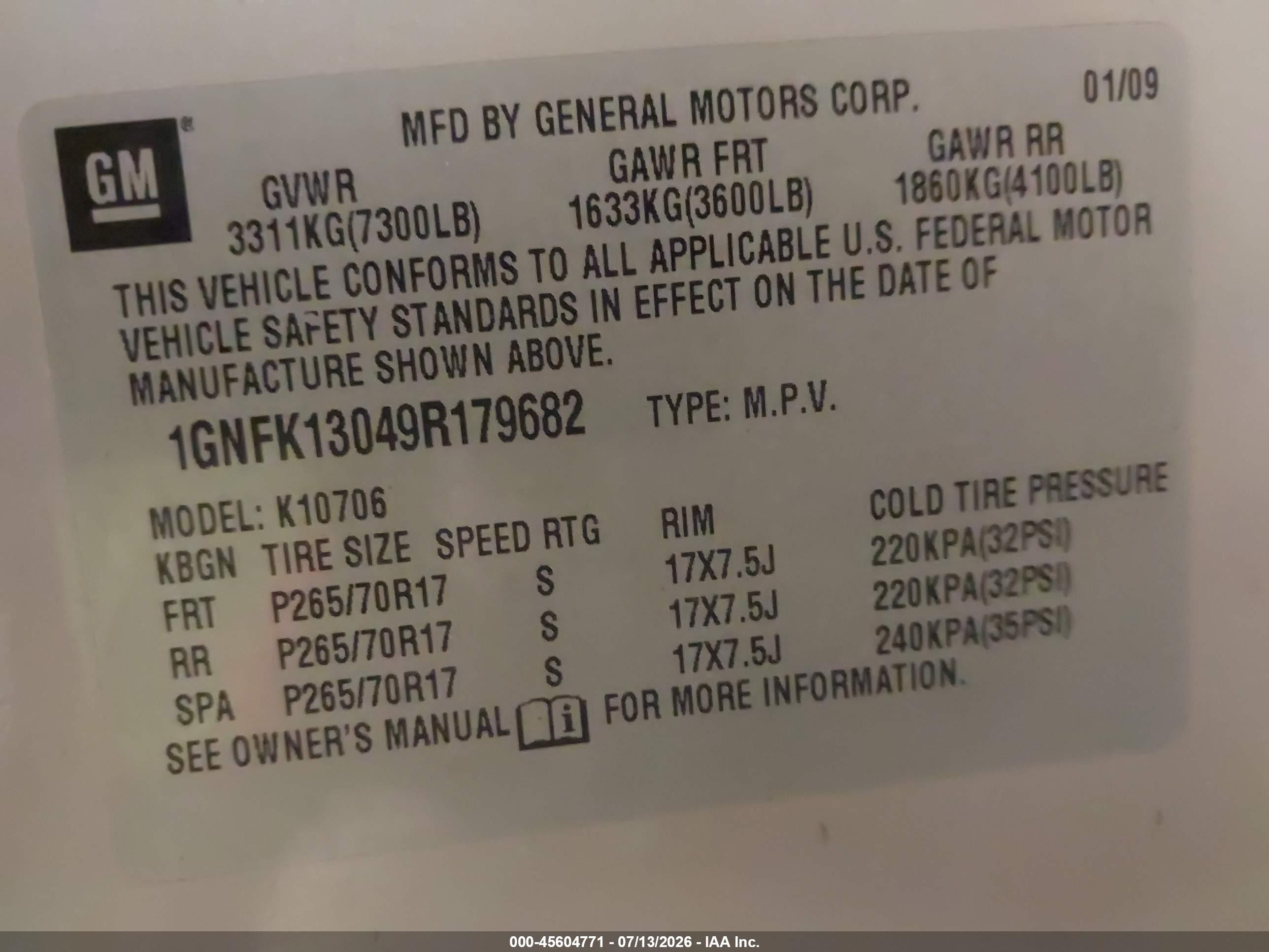 2009 Chevrolet Tahoe Ls Silver vin: 1GNFK13049R179682