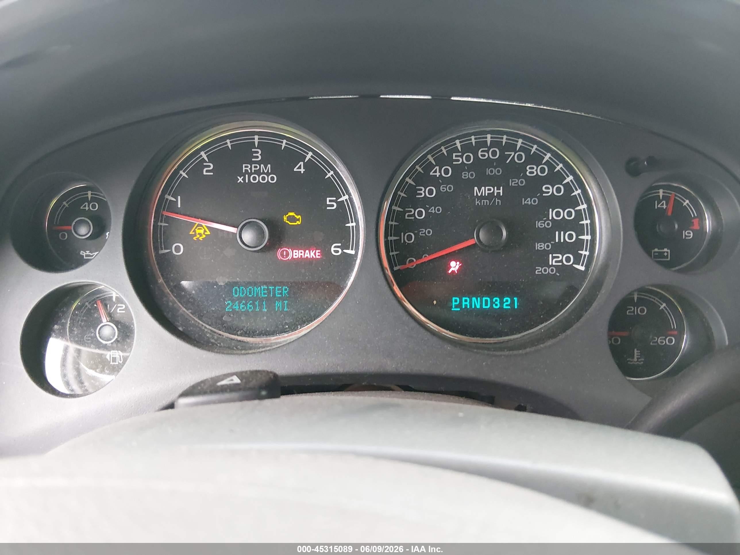 2007 Chevrolet Tahoe Lt Brown vin: 1GNFK13057R286799