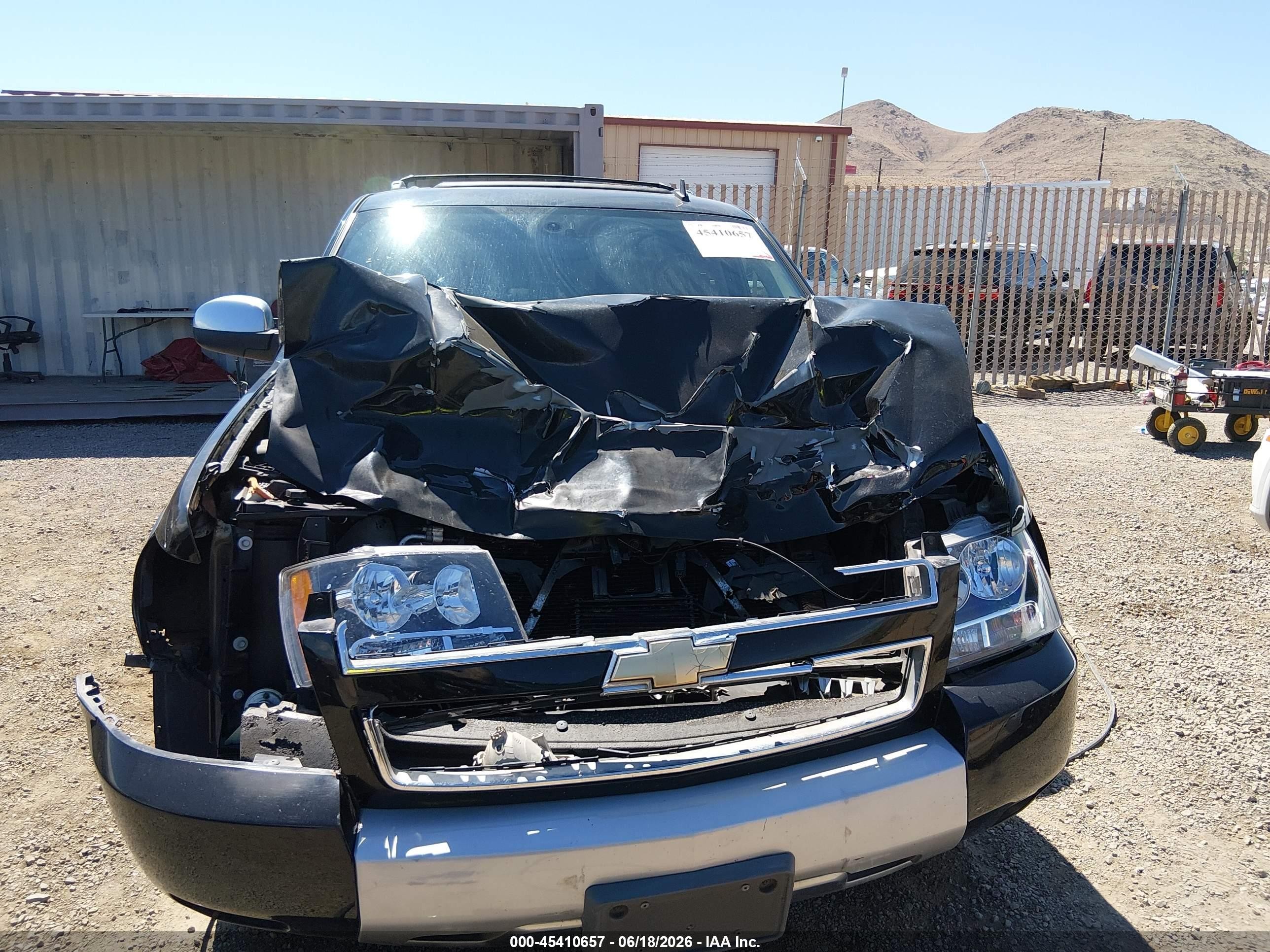 2007 Chevrolet Tahoe Lt Black vin: 1GNFK13057R428388