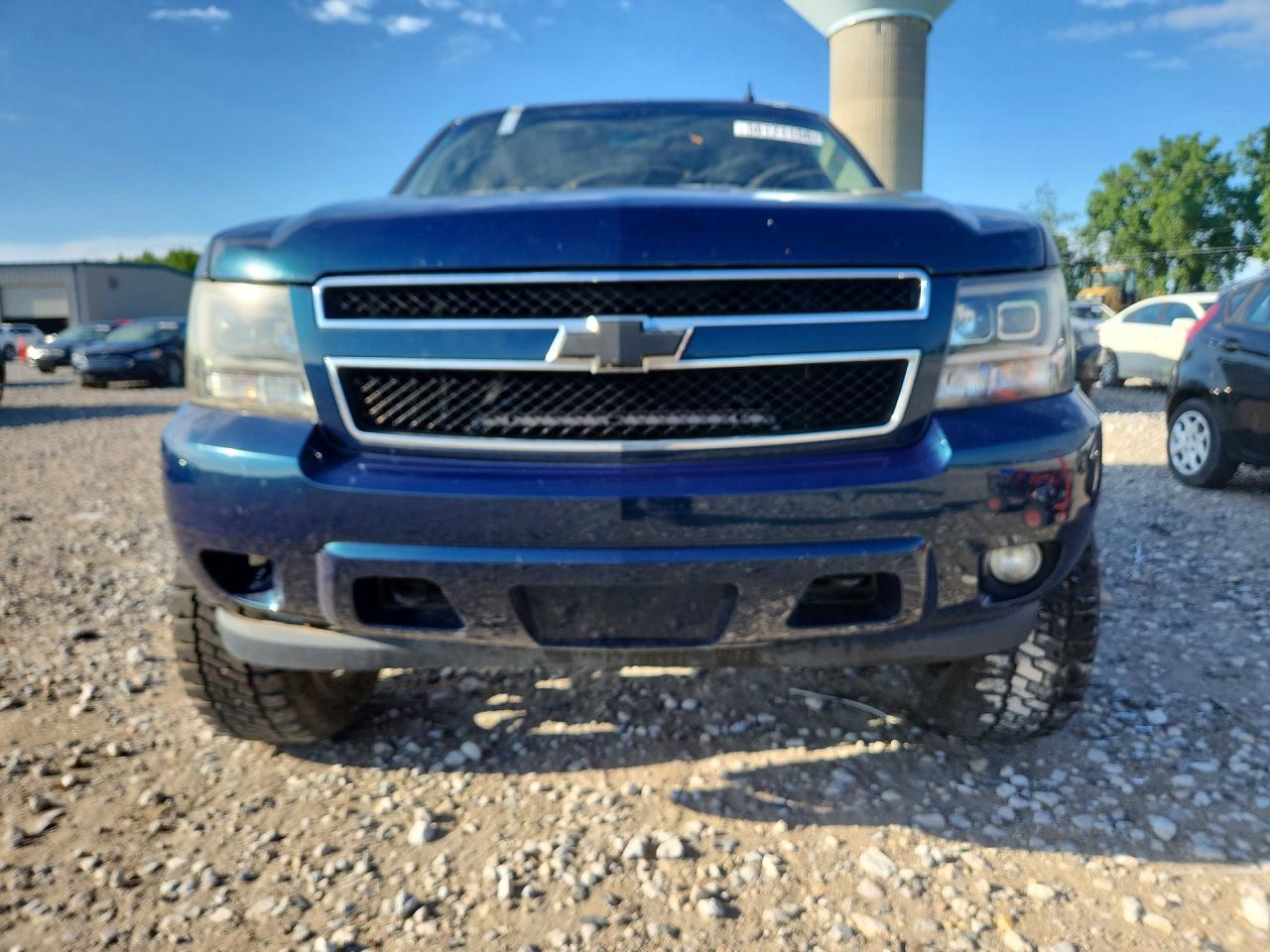 2007 Chevrolet Tahoe K1500 Blue vin: 1GNFK13067J276670